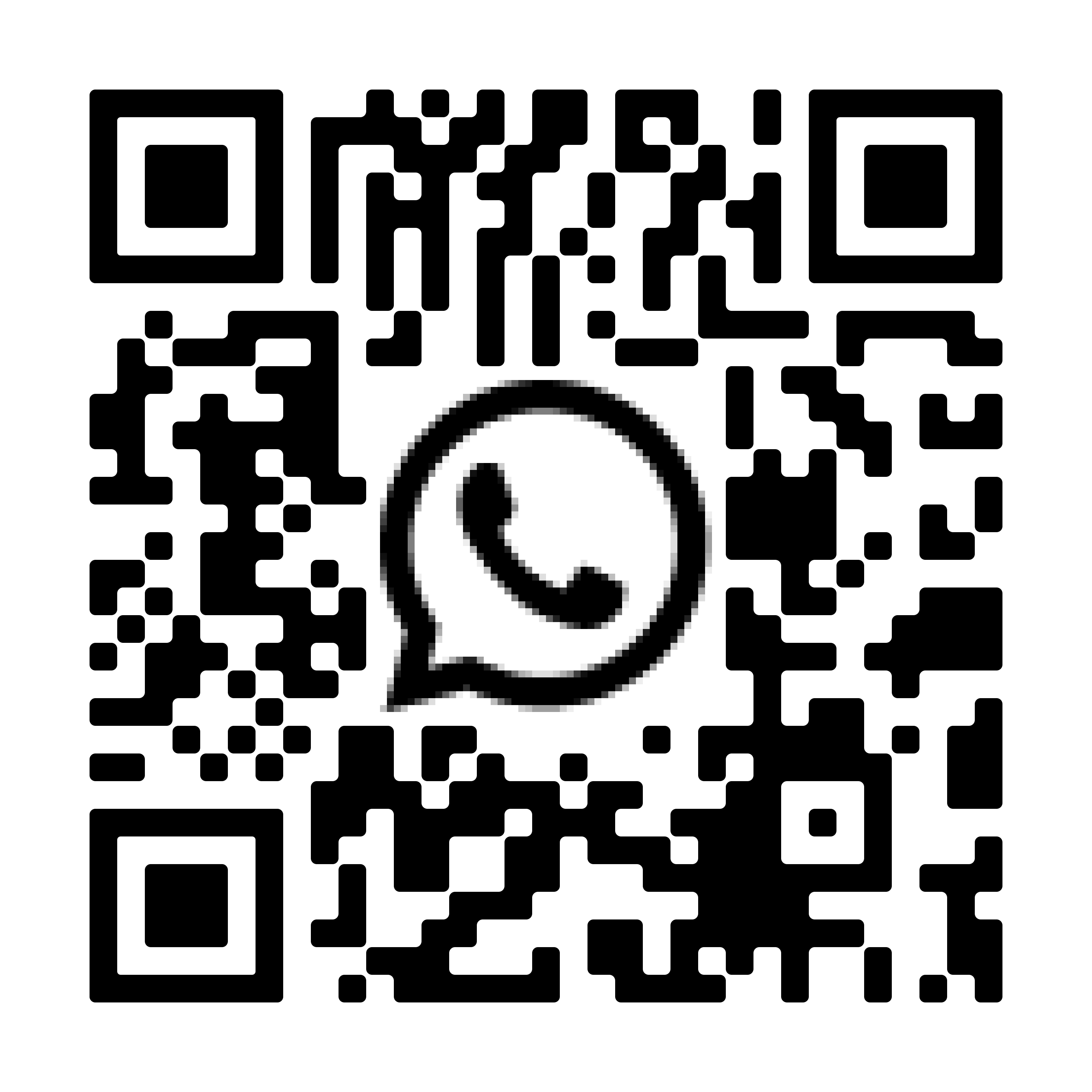 Código QR para contactar a través de WhatsApp