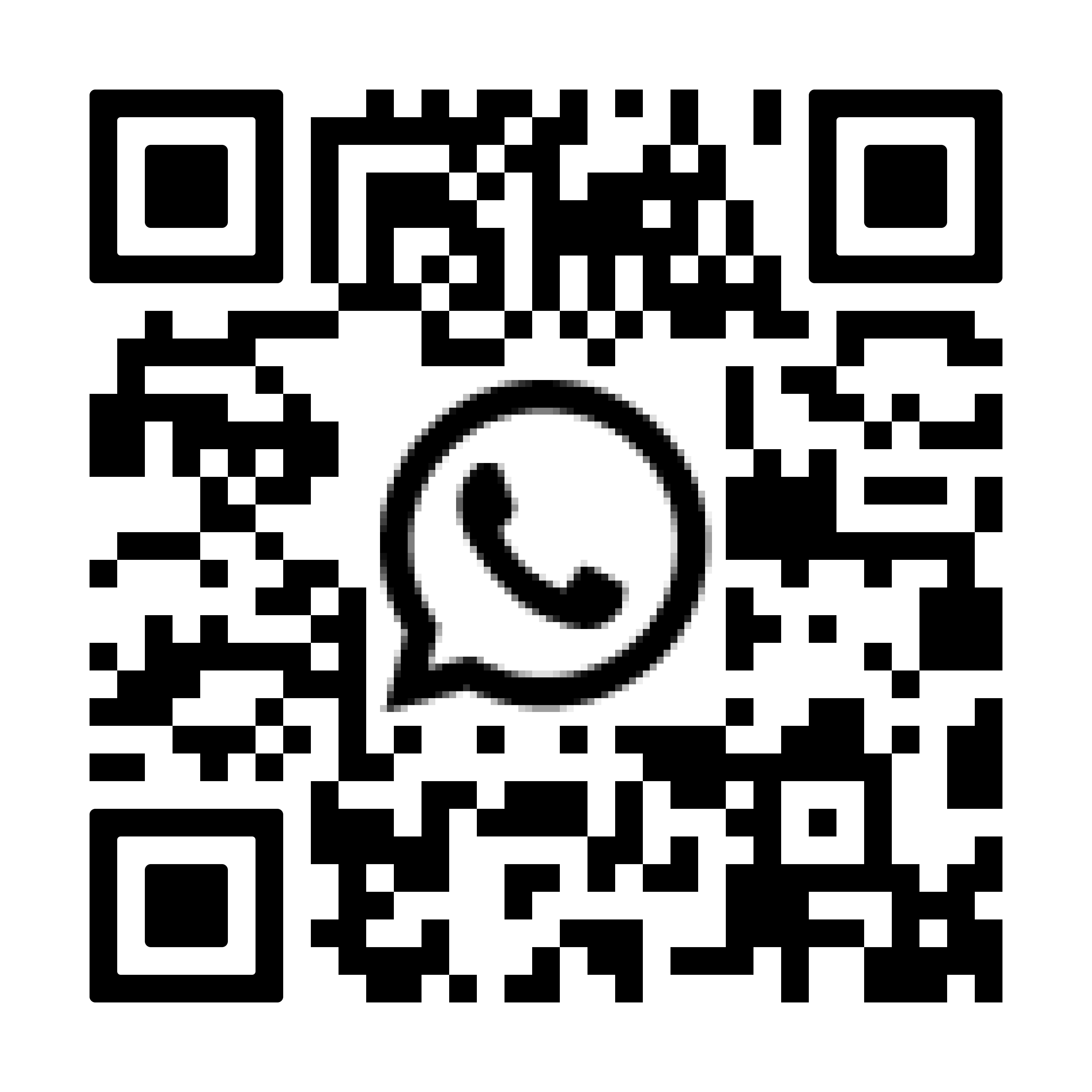 Código QR para contactar a través de WhatsApp