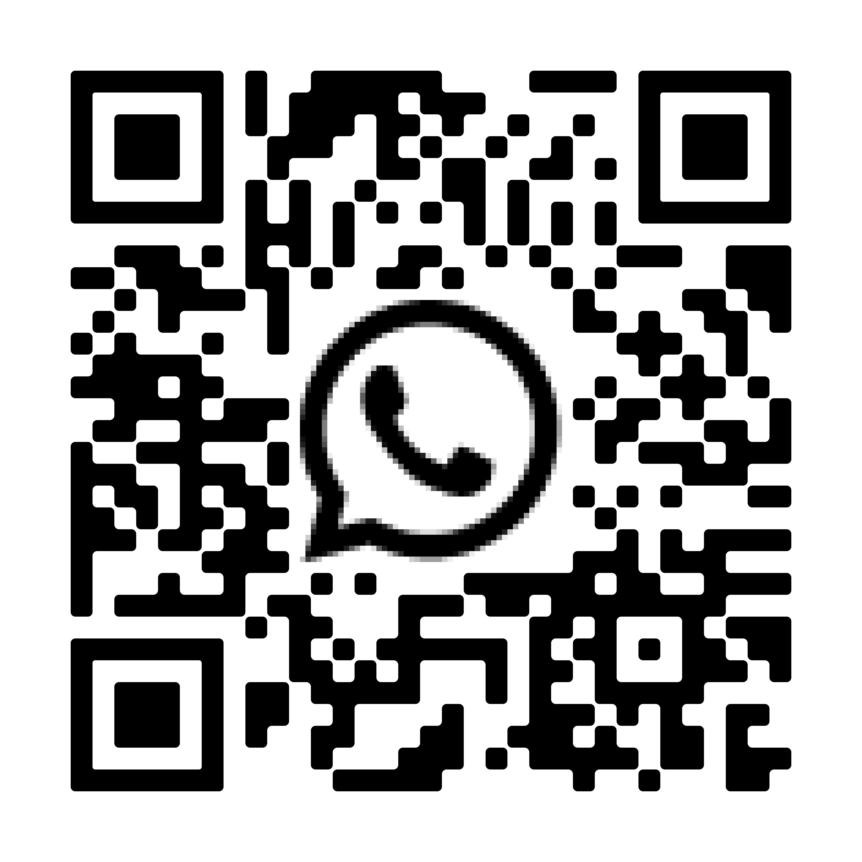 Código QR para contactar a través de WhatsApp