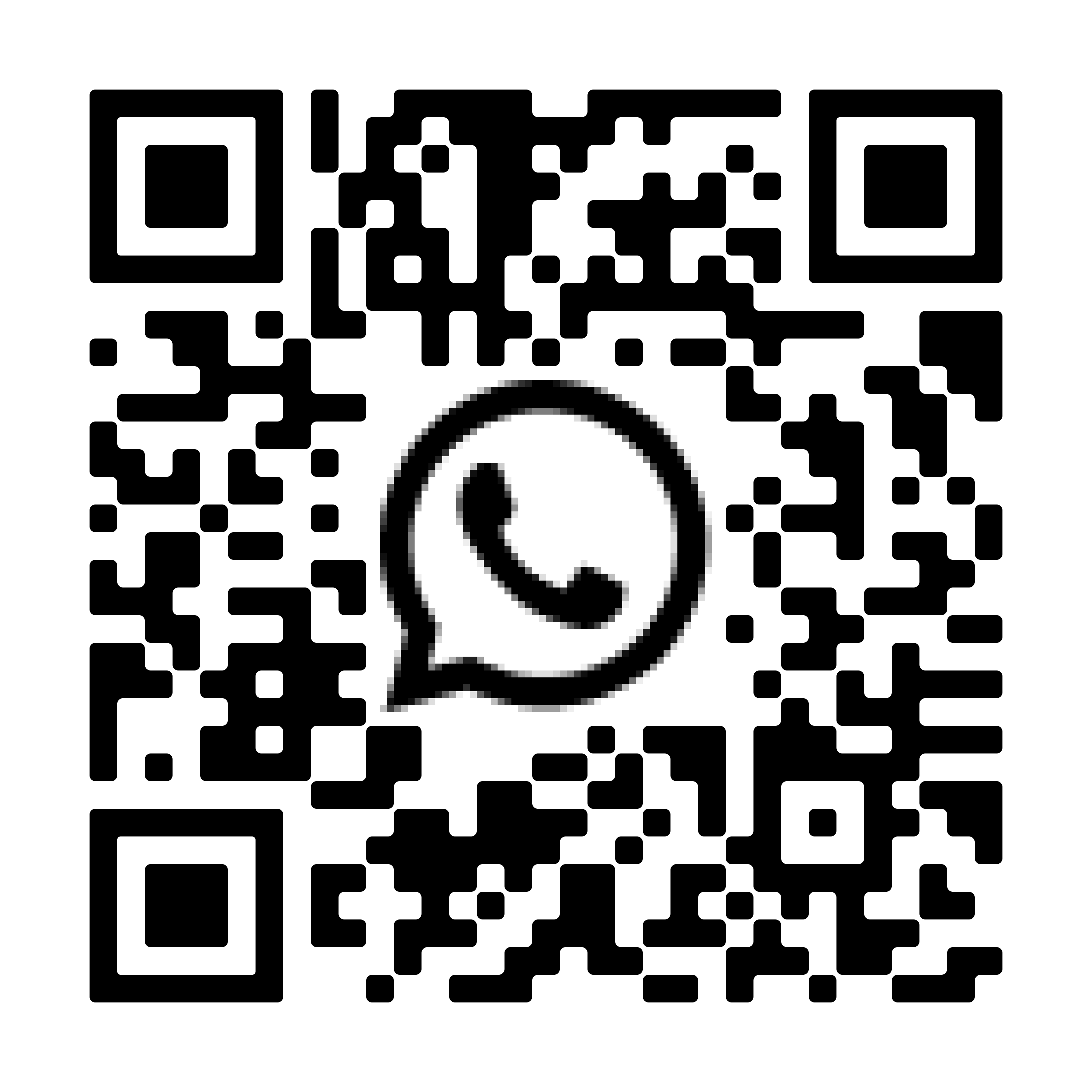 Código QR para contactar a través de WhatsApp