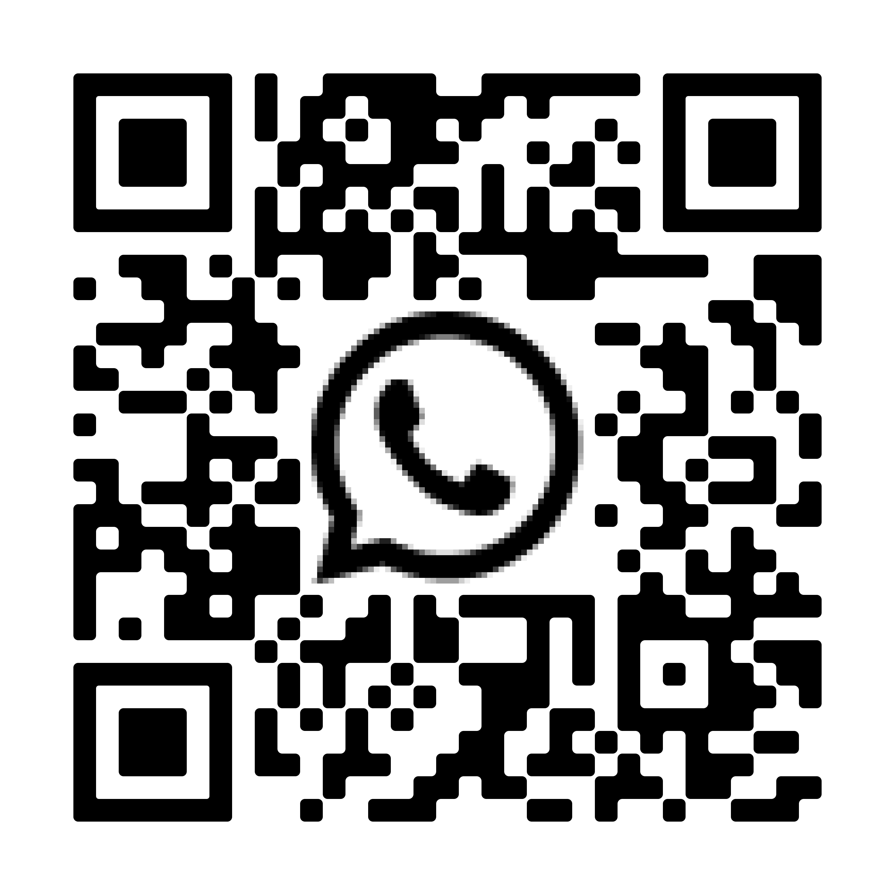 Código QR para contactar a través de WhatsApp