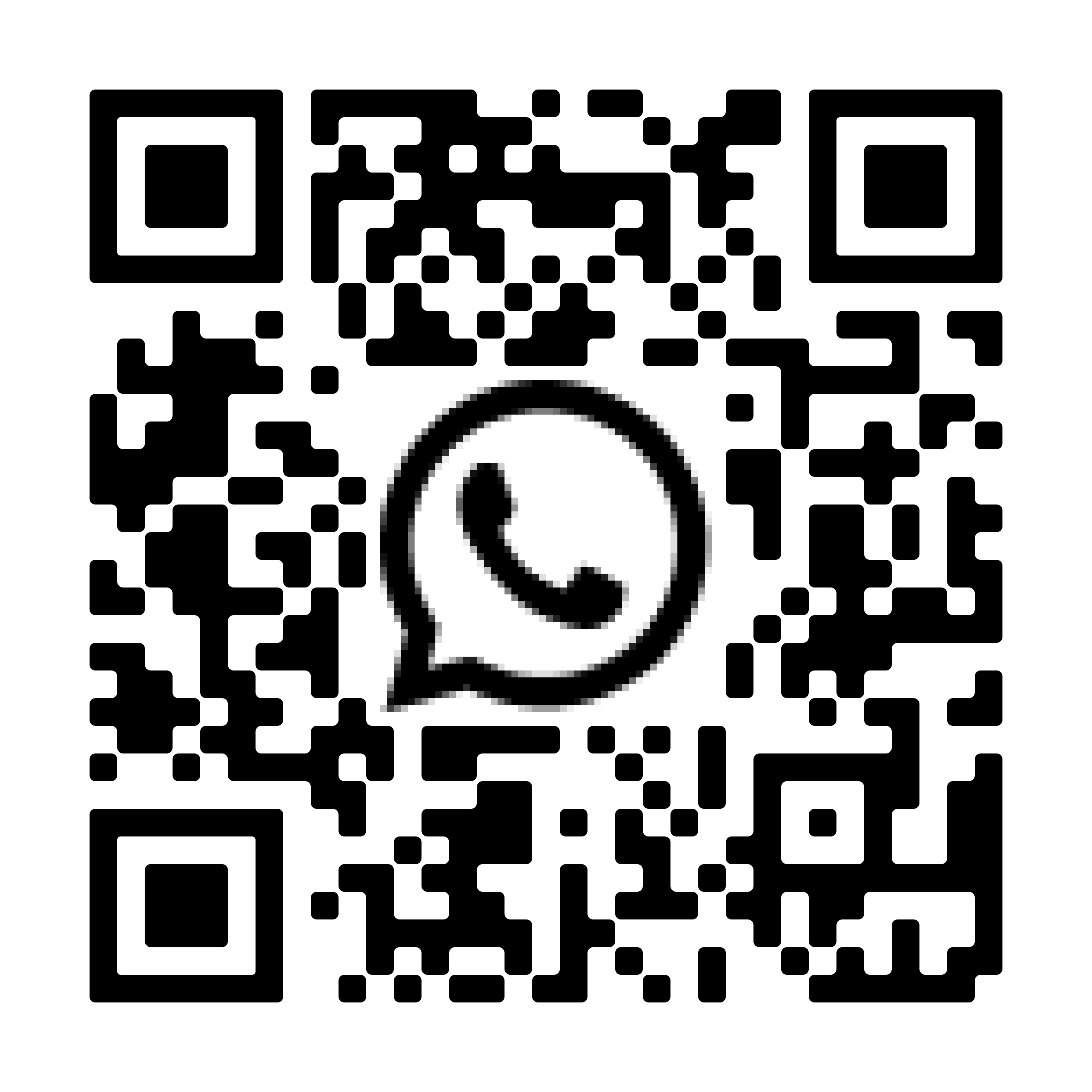 Código QR para contactar a través de WhatsApp