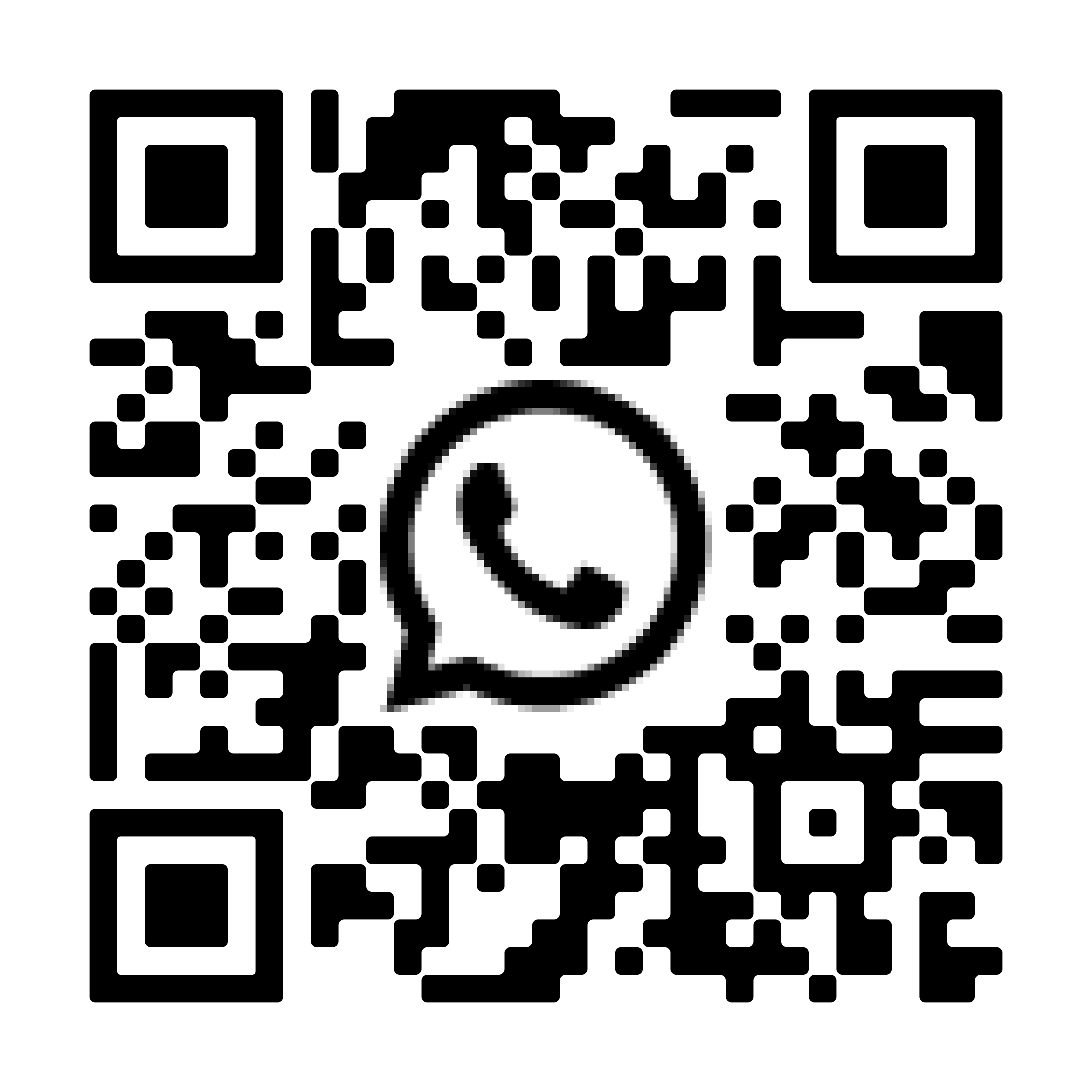 Código QR para contactar a través de WhatsApp