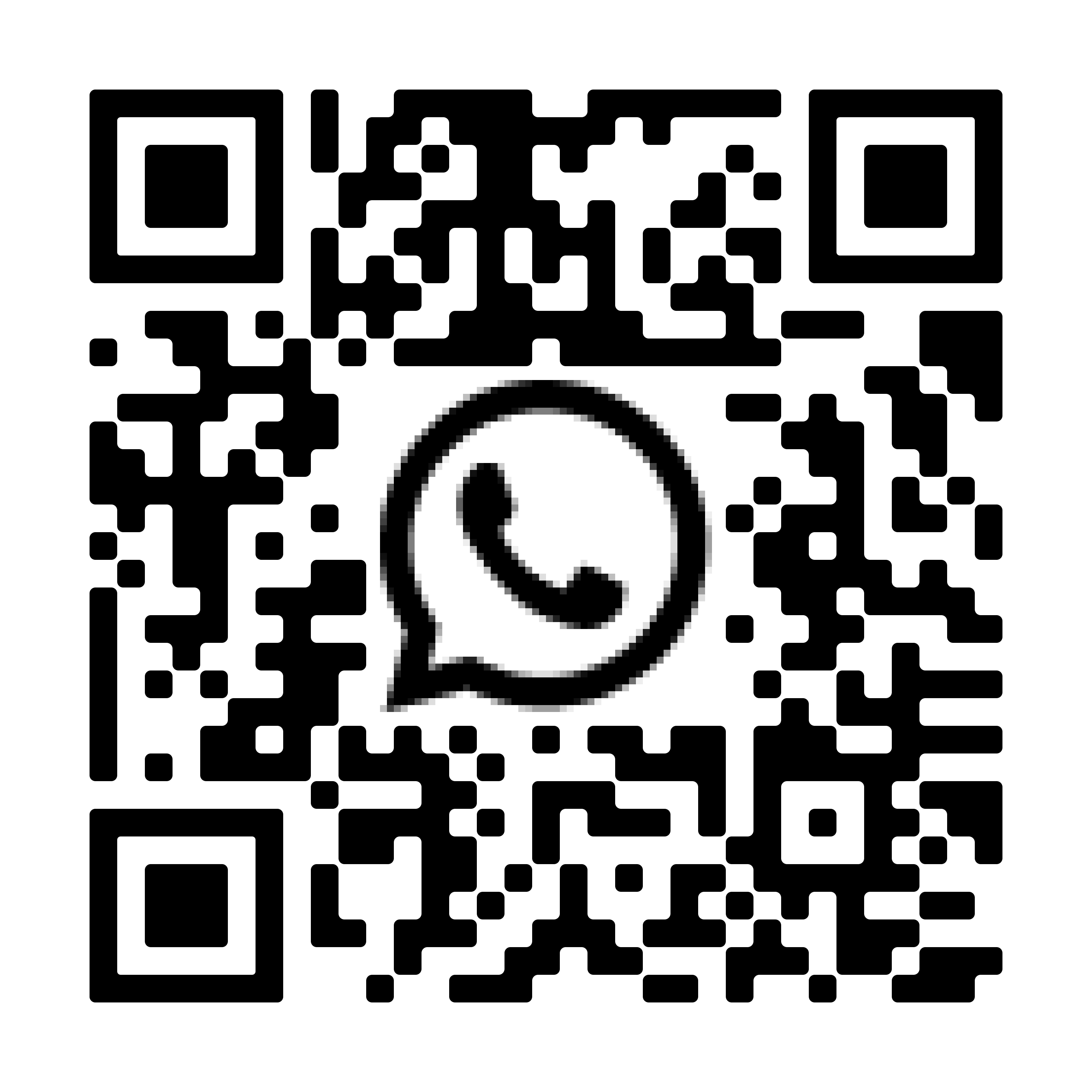 Código QR para contactar a través de WhatsApp