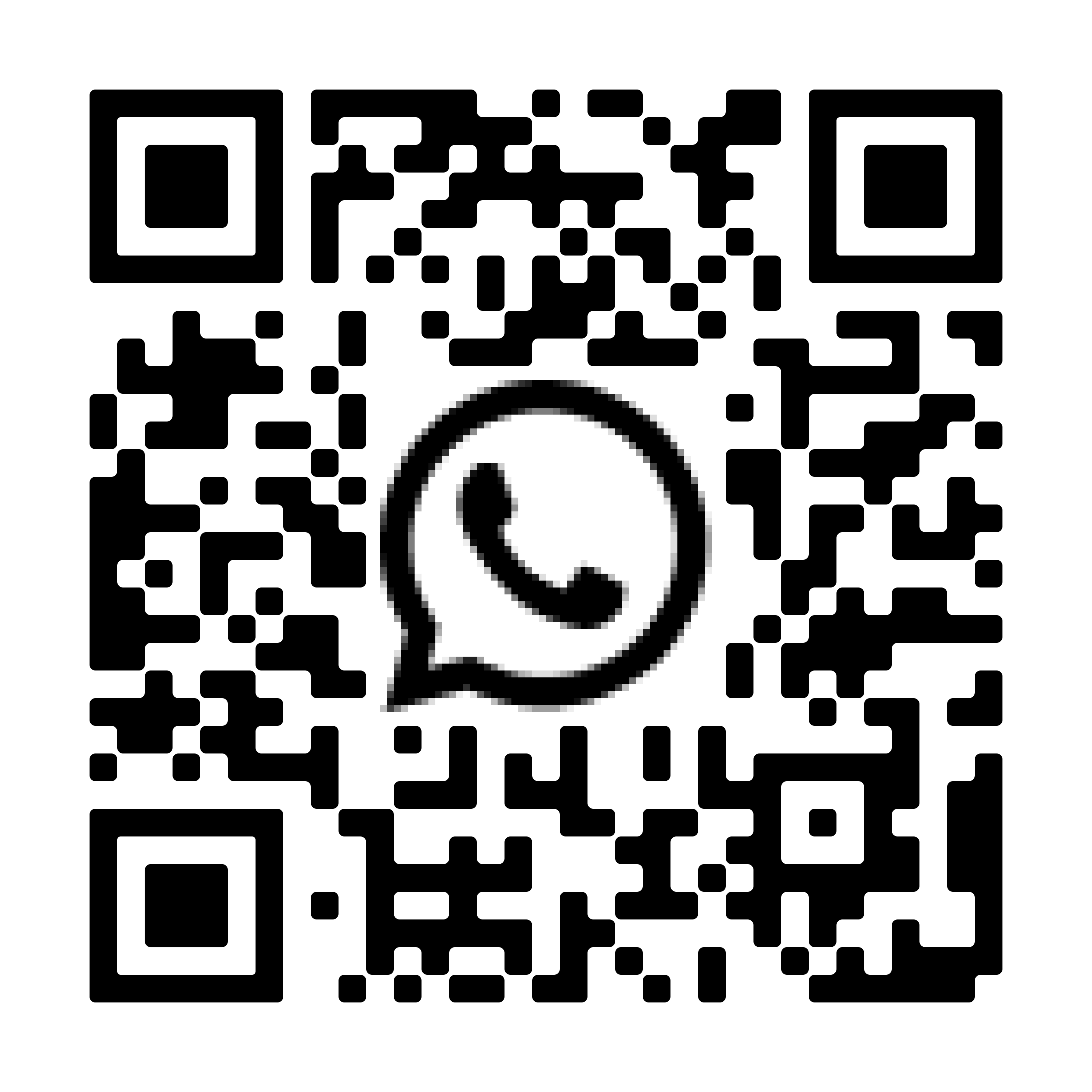 Código QR para contactar a través de WhatsApp