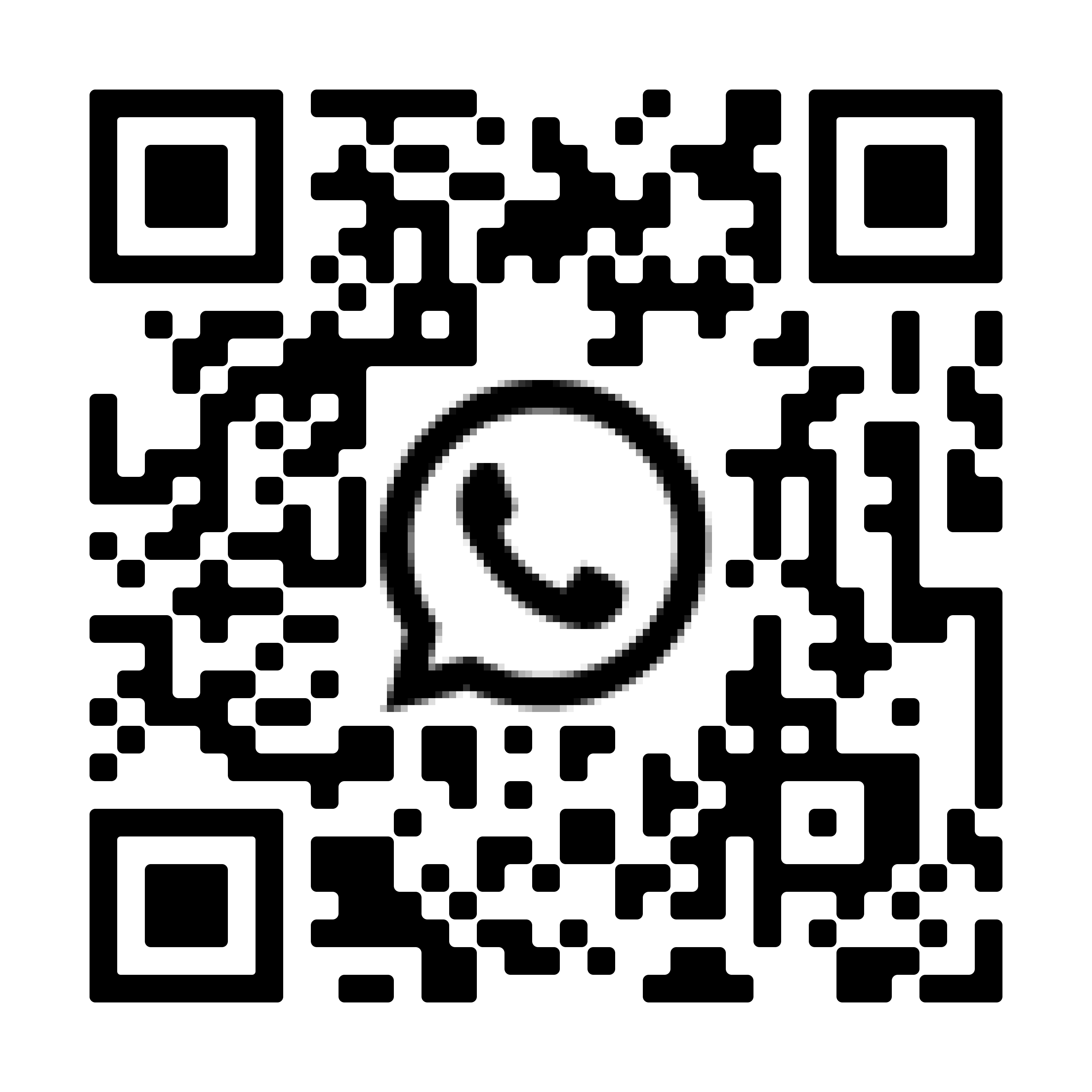 Código QR para contactar a través de WhatsApp