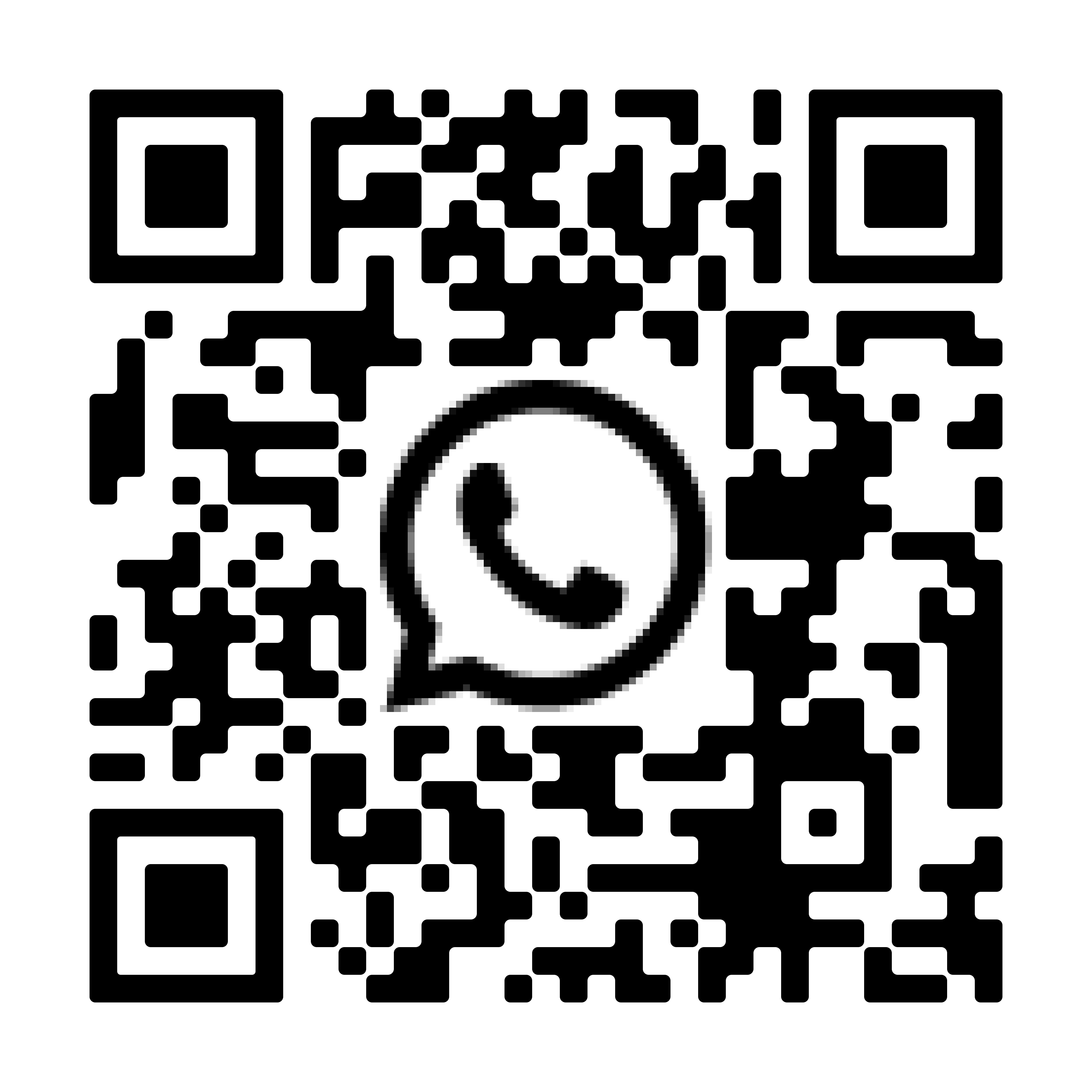 Código QR para contactar a través de WhatsApp
