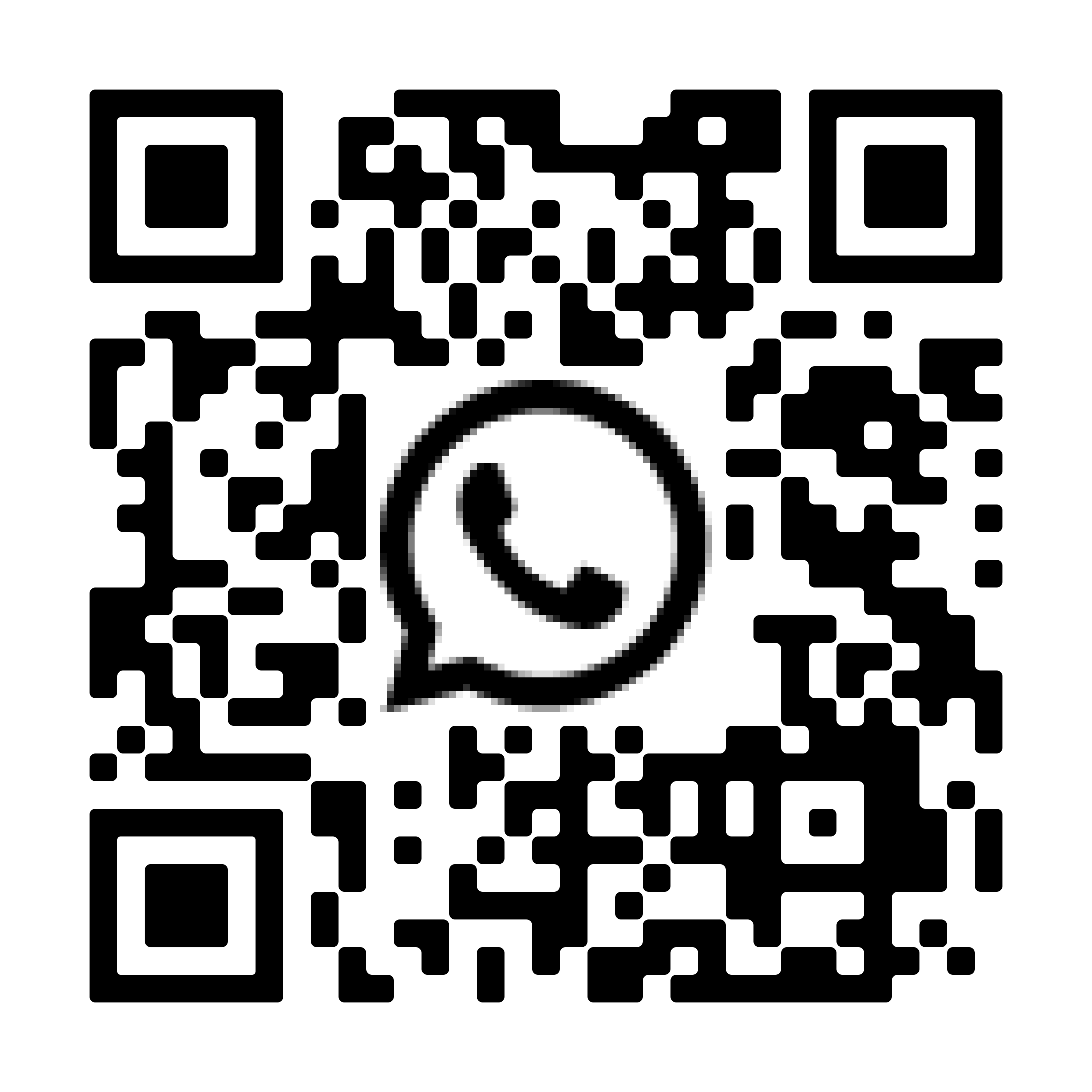 Código QR para contactar a través de WhatsApp