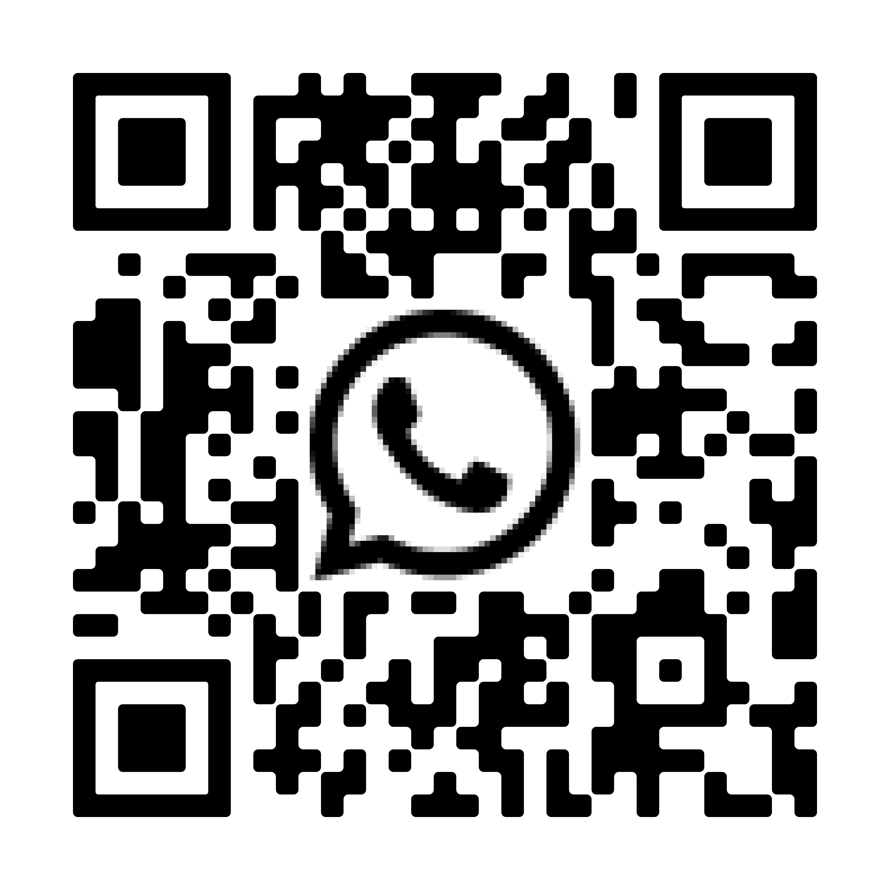 Código QR para contactar a través de WhatsApp