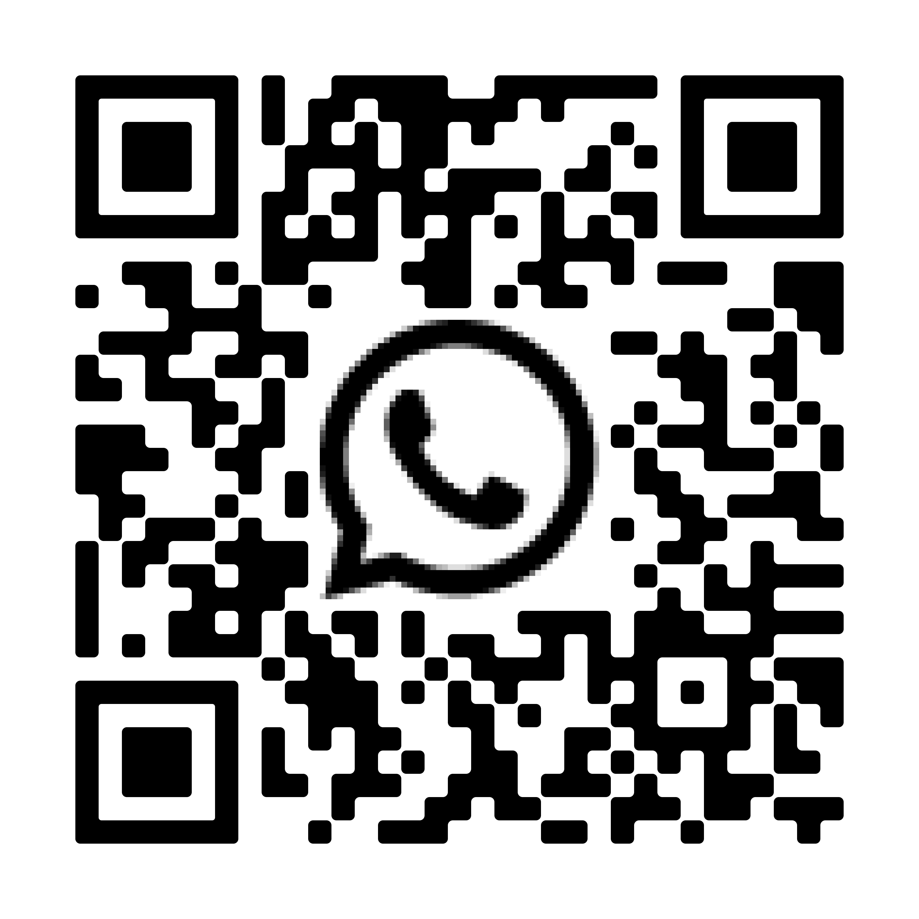 Código QR para contactar a través de WhatsApp