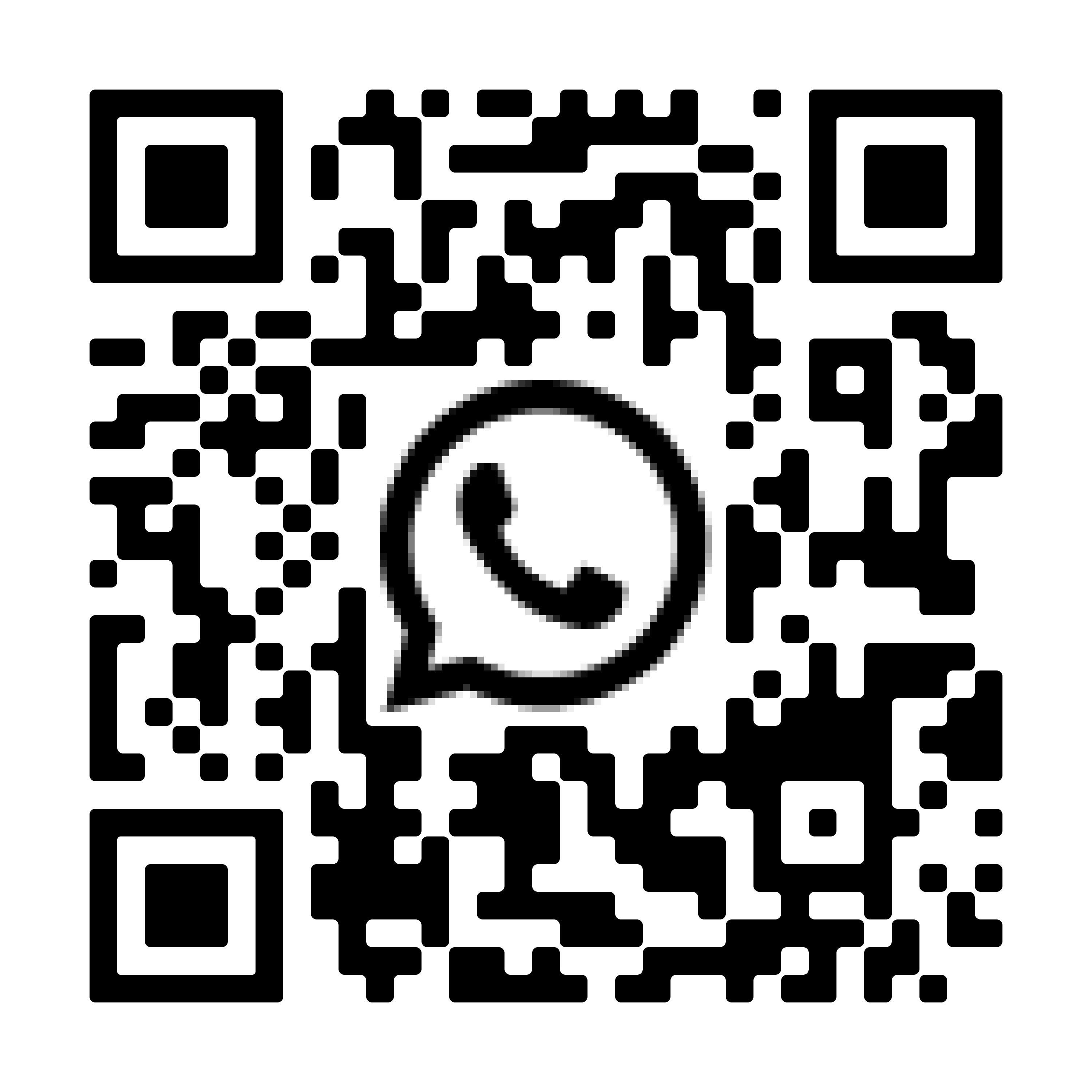 Código QR para contactar a través de WhatsApp