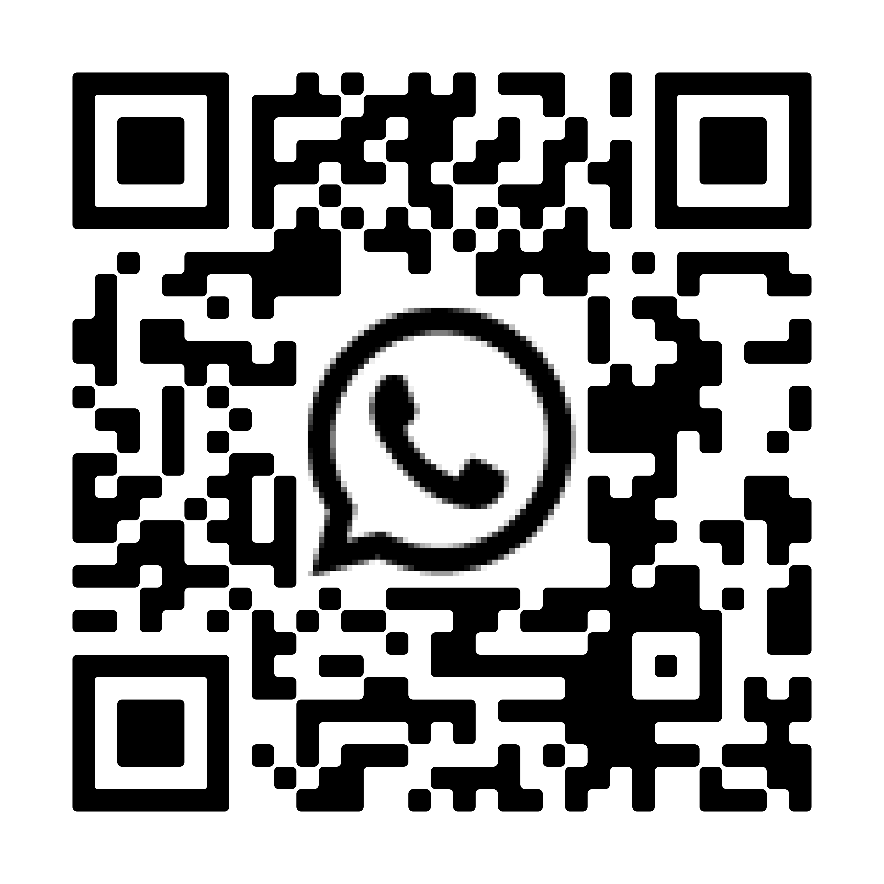 Código QR para contactar a través de WhatsApp