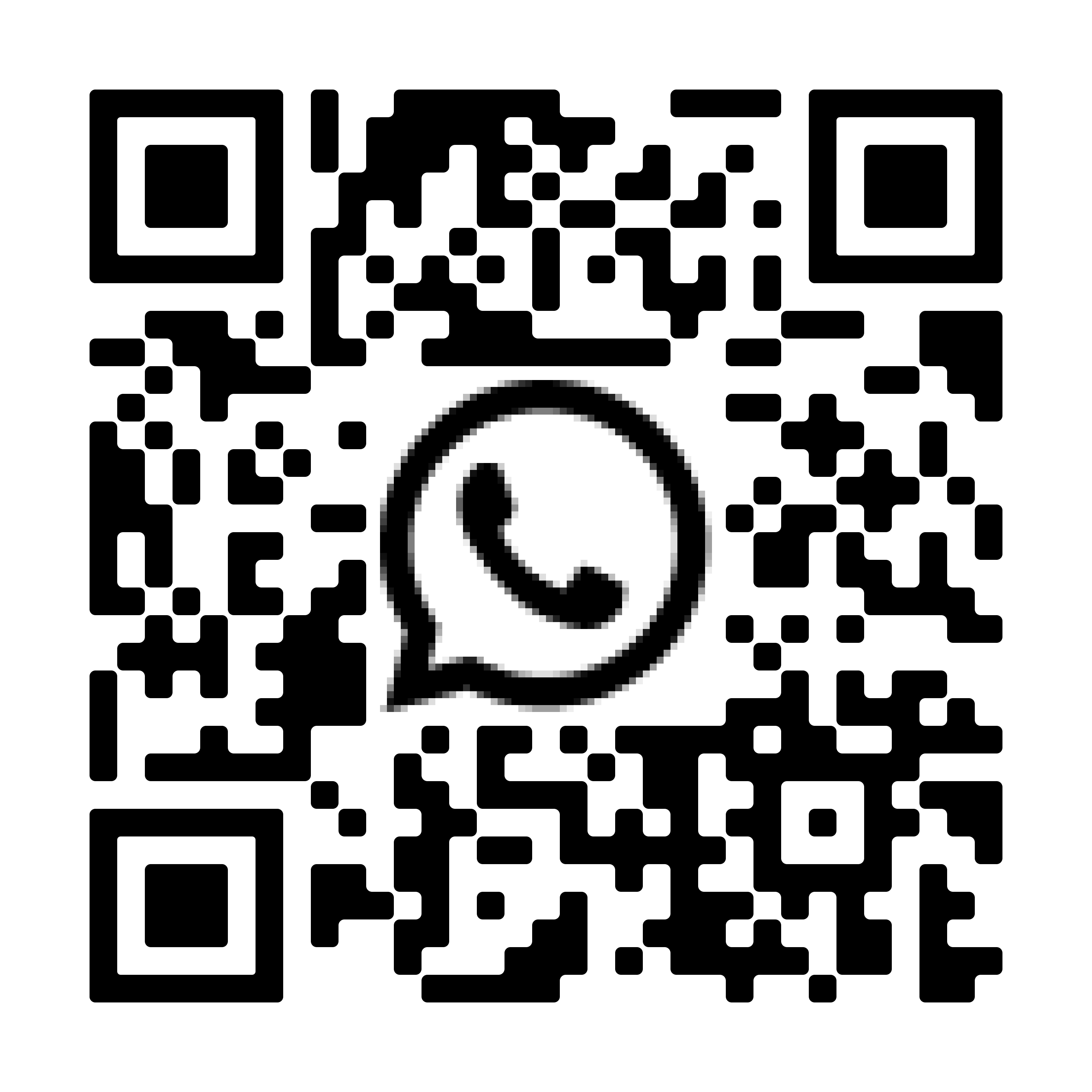 Código QR para contactar a través de WhatsApp