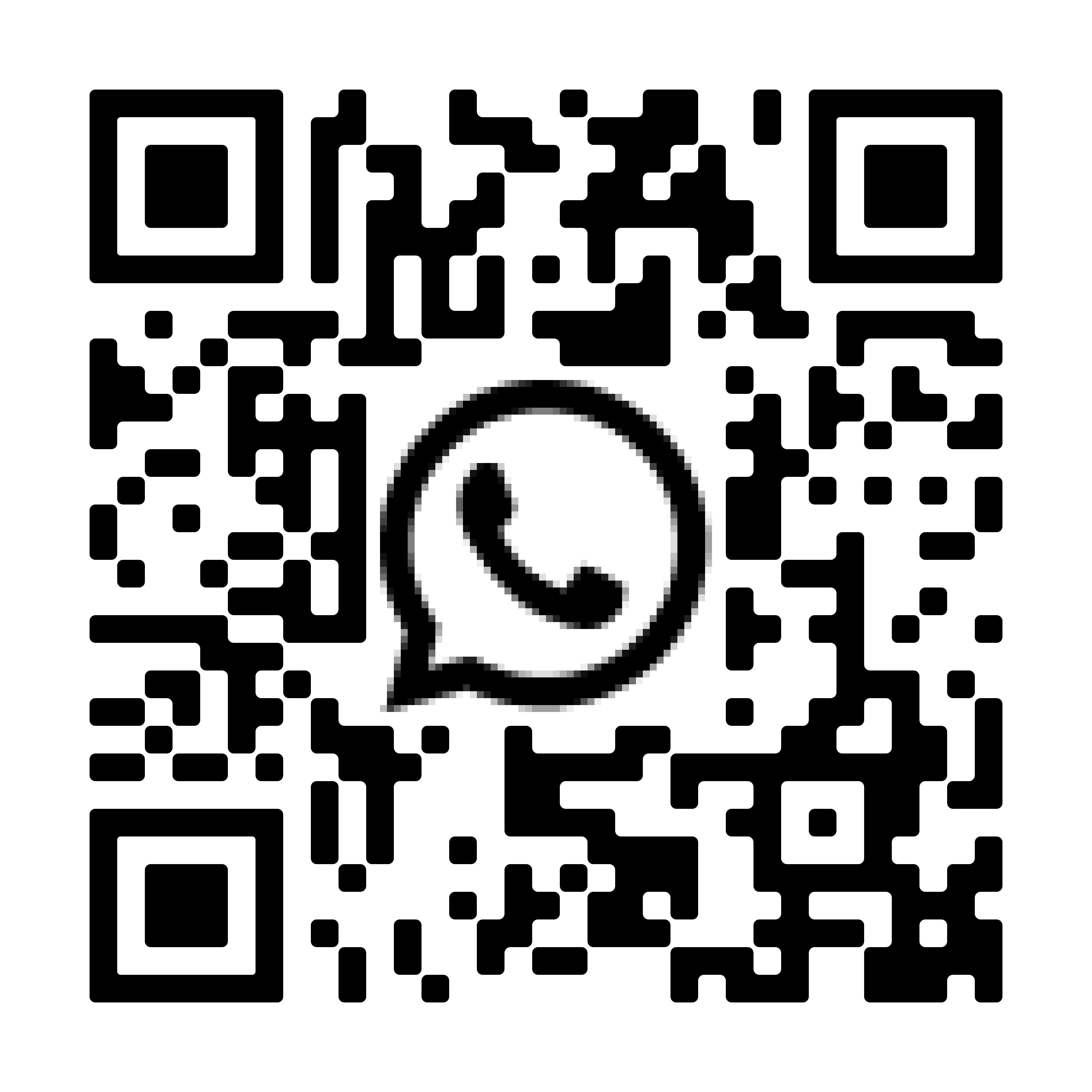 Código QR para contactar a través de WhatsApp