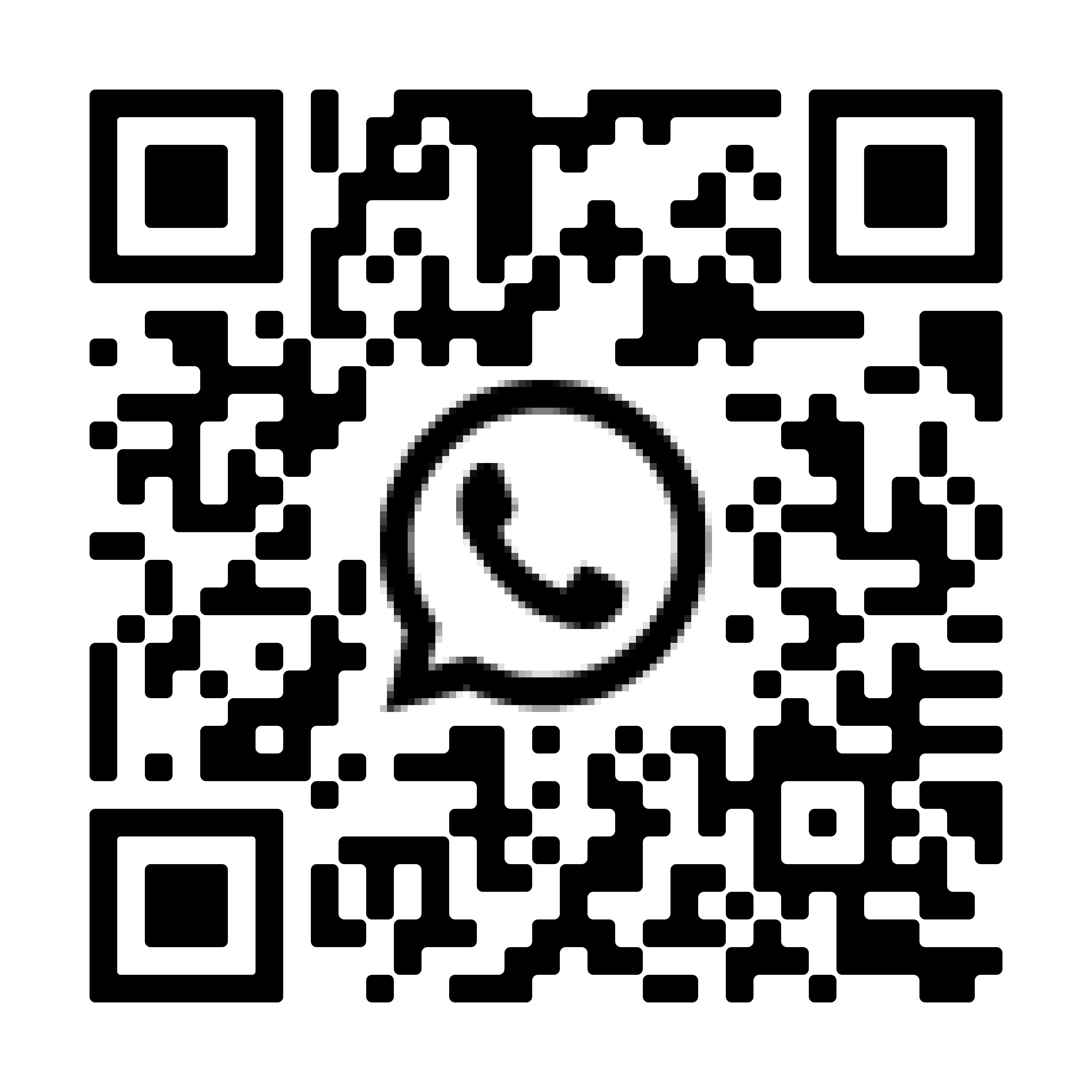 Código QR para contactar a través de WhatsApp