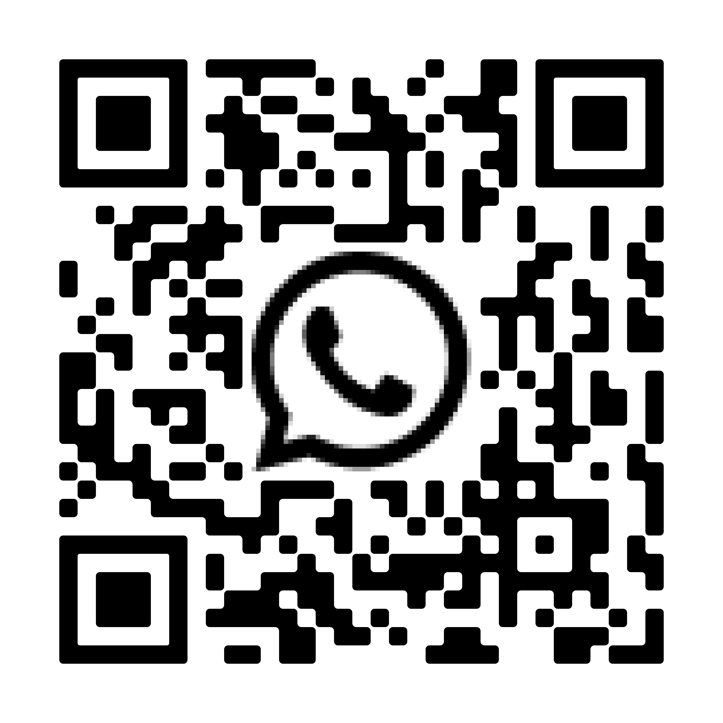 Código QR para contactar a través de WhatsApp