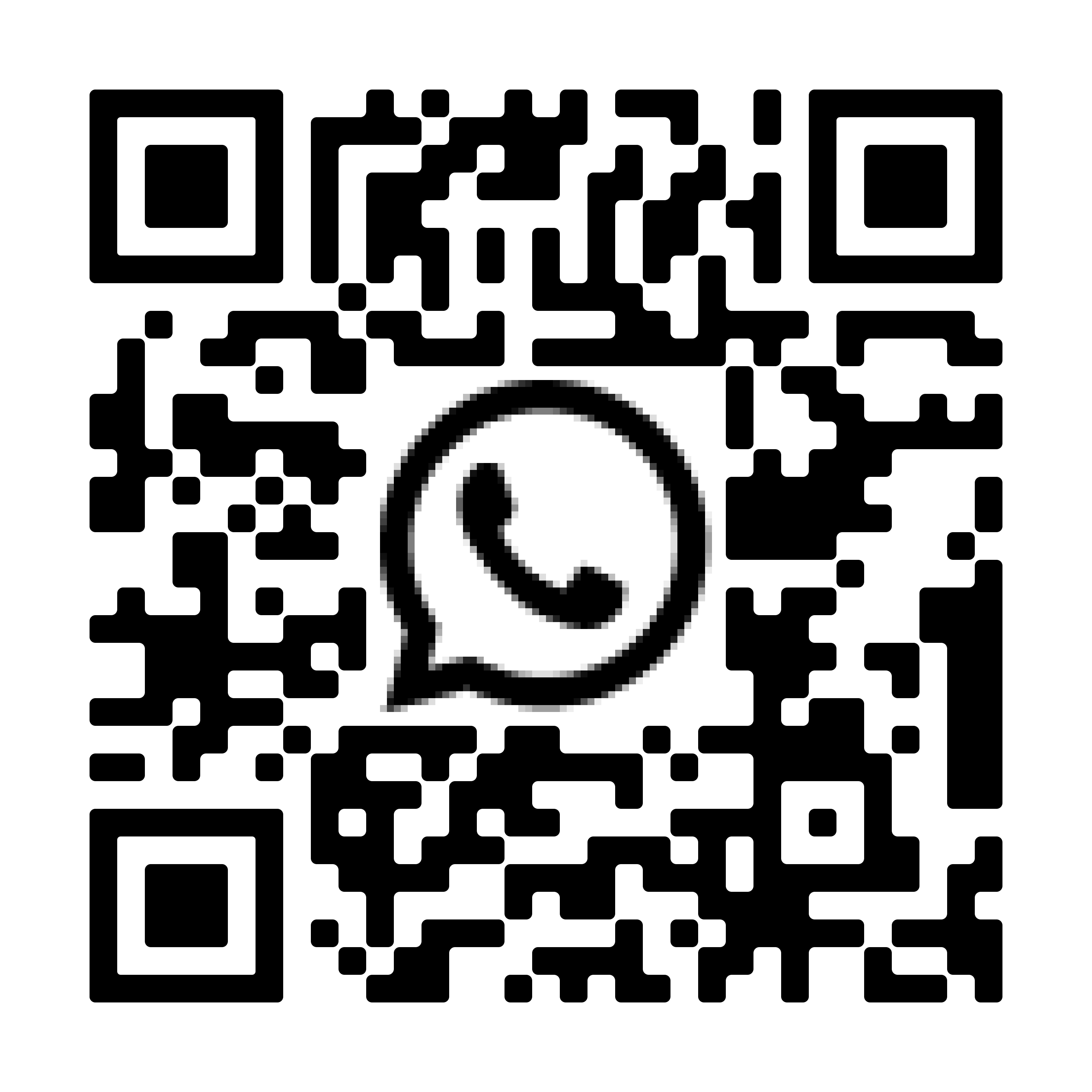 Código QR para contactar a través de WhatsApp