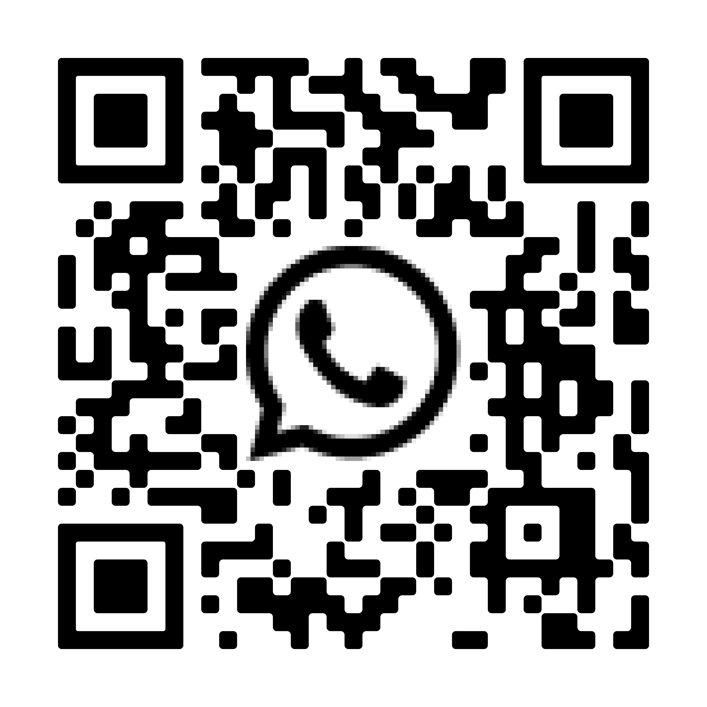 Código QR para contactar a través de WhatsApp