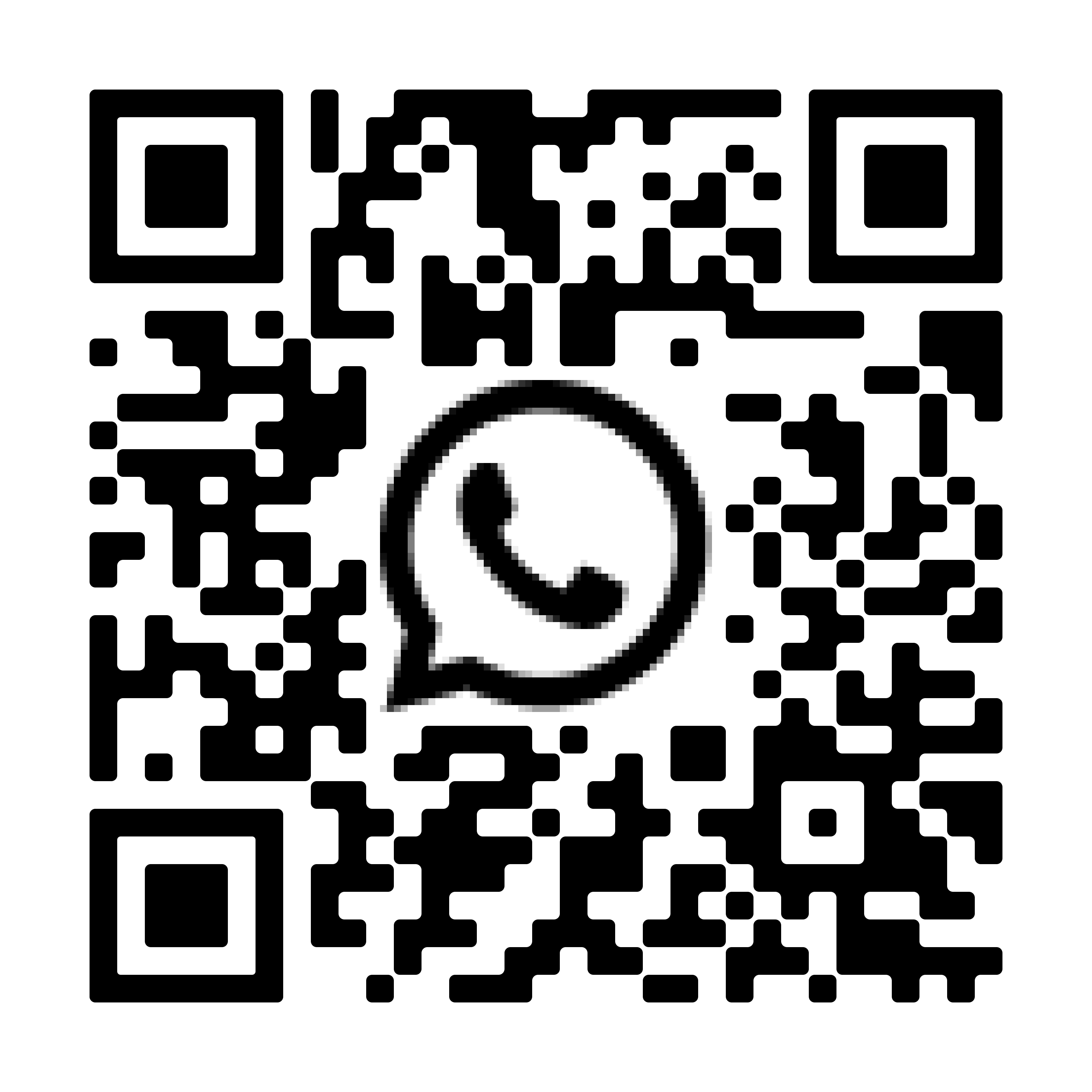 Código QR para contactar a través de WhatsApp
