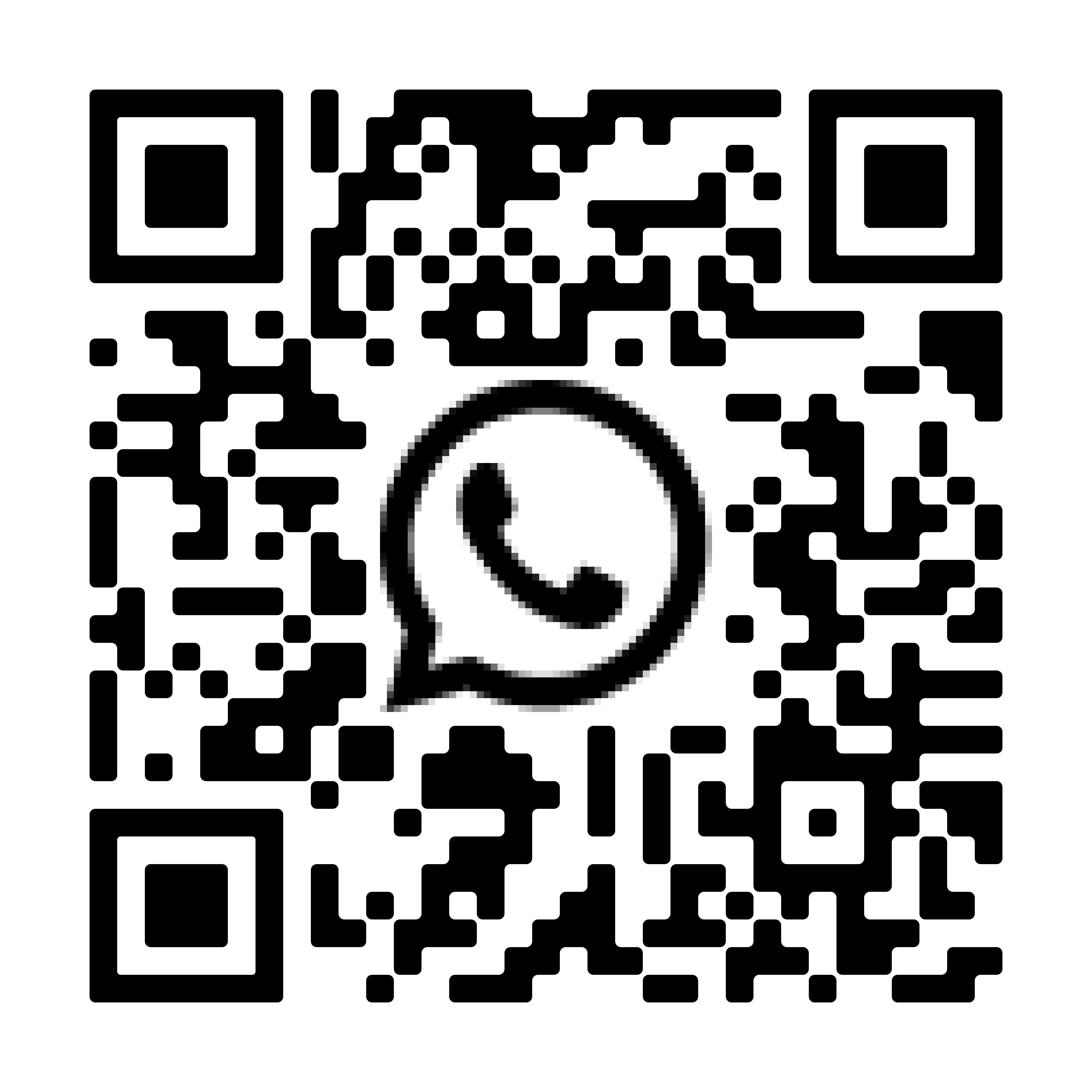 Código QR para contactar a través de WhatsApp