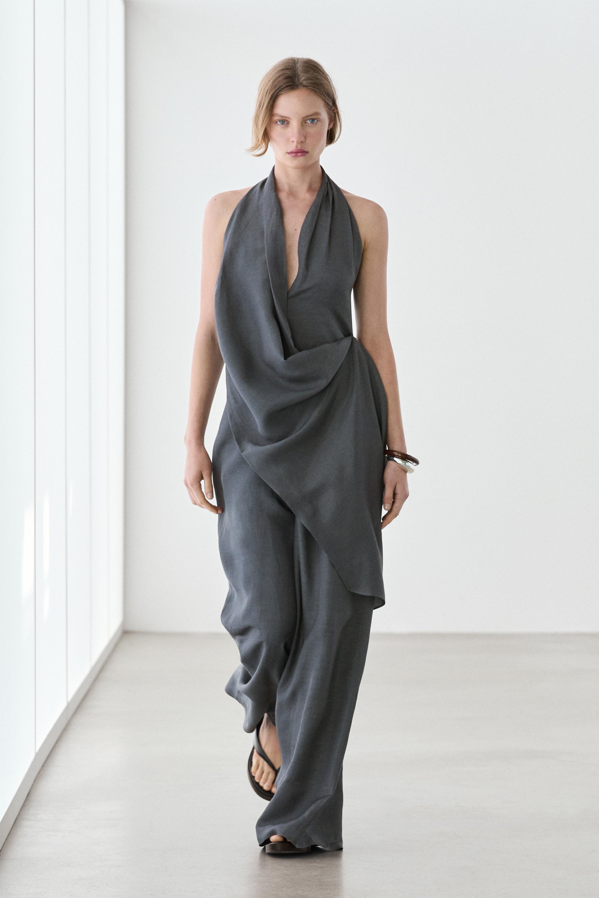 Mono asimétrico drapeado