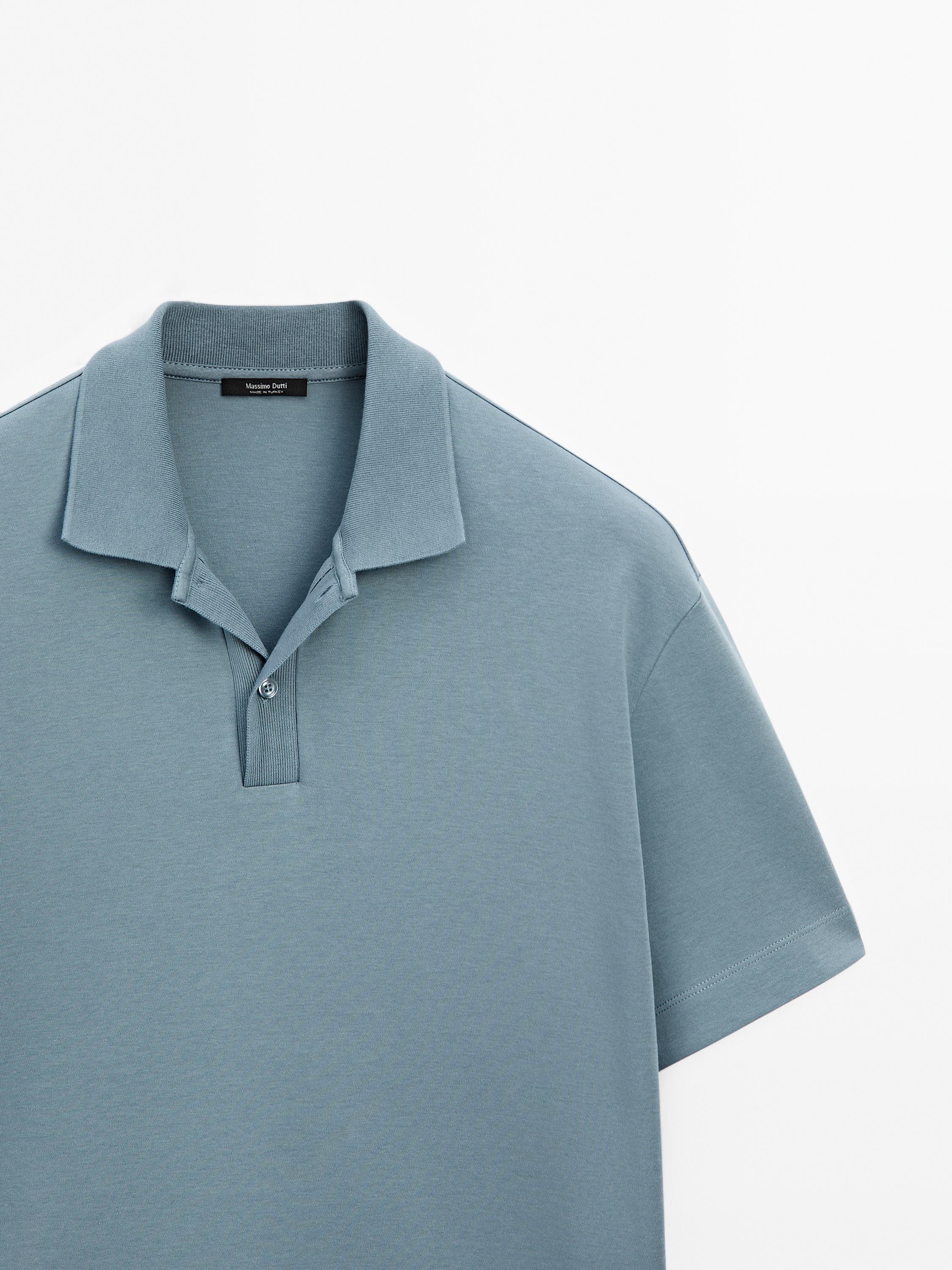 100% cotton short sleeve polo sweater