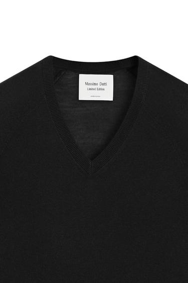 100% wool knit sweater - LIMITED EDITION — BLACK 9