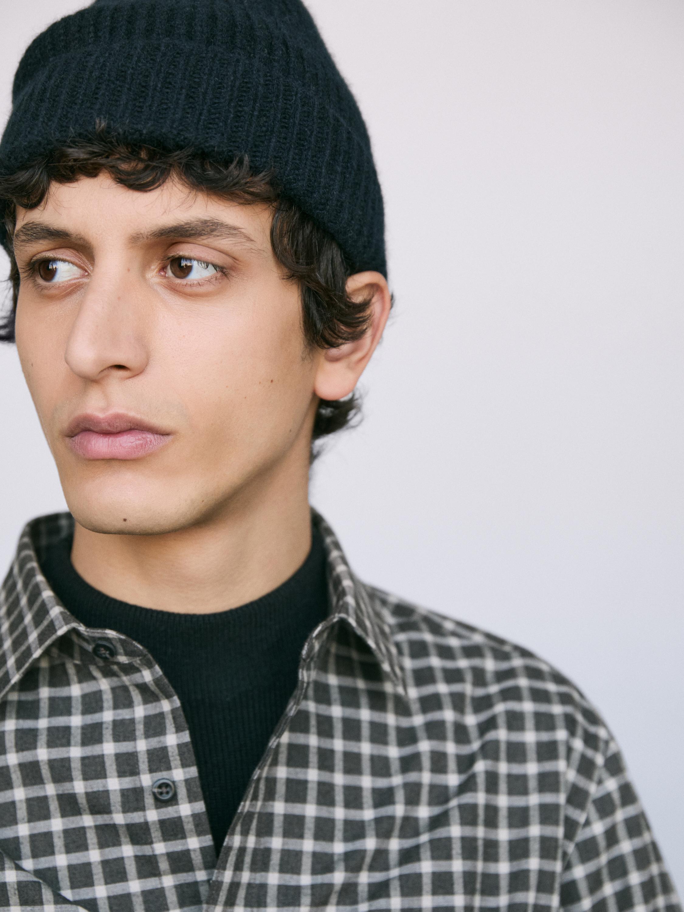 100% cotton regular fit check shirt