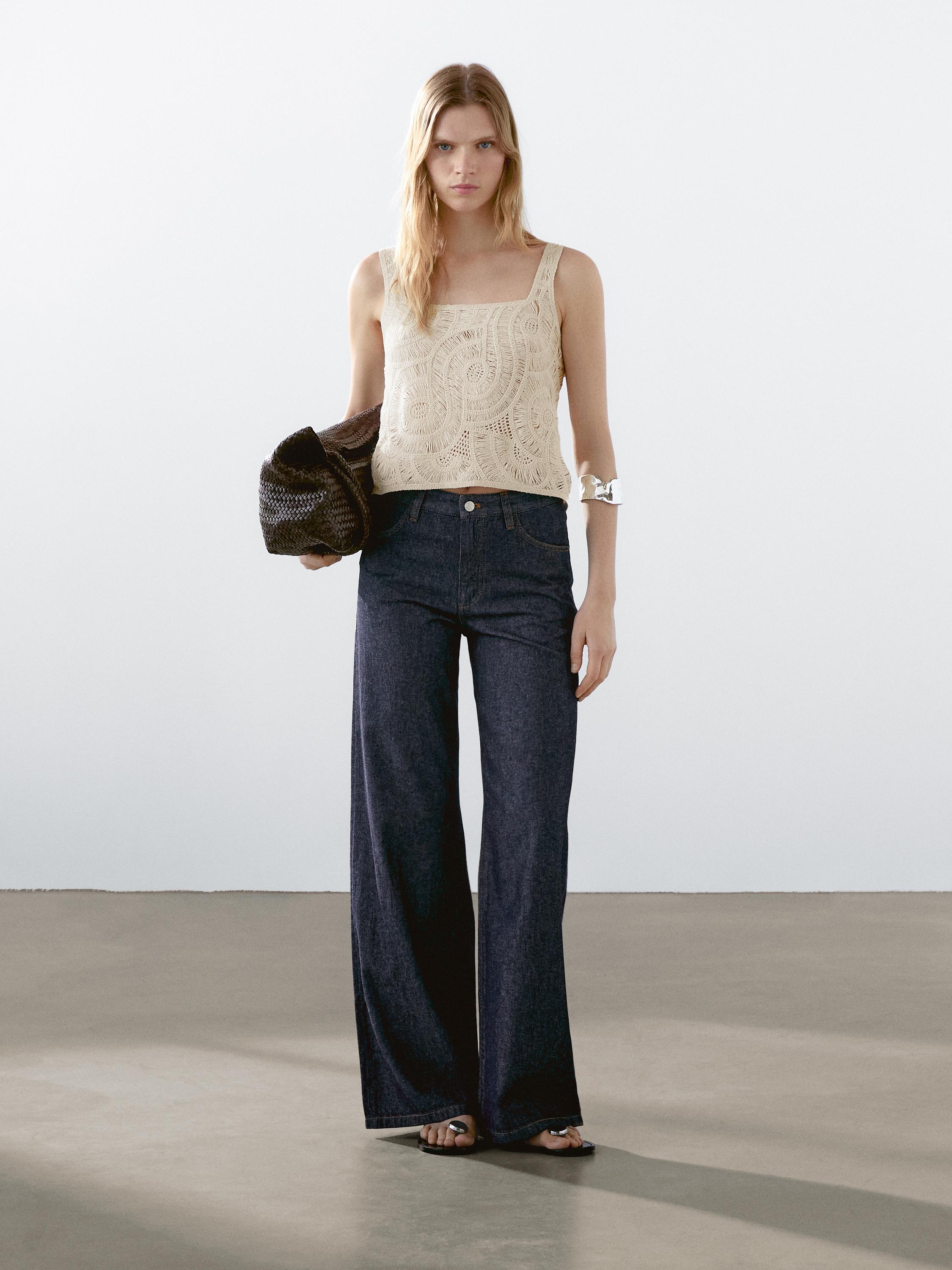 توب محاك كروشيه