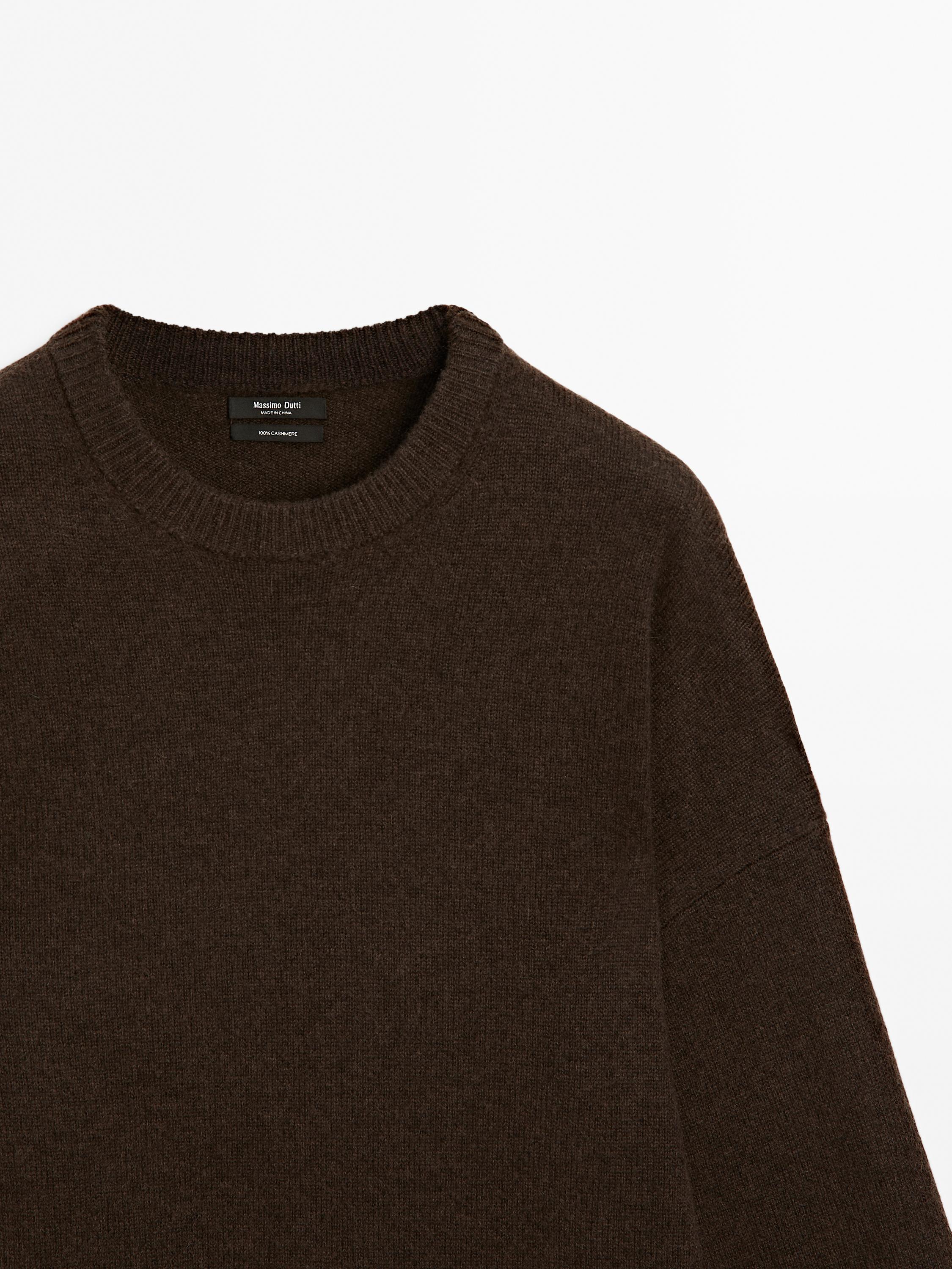 Jersey oversized coderas 100% cashmere