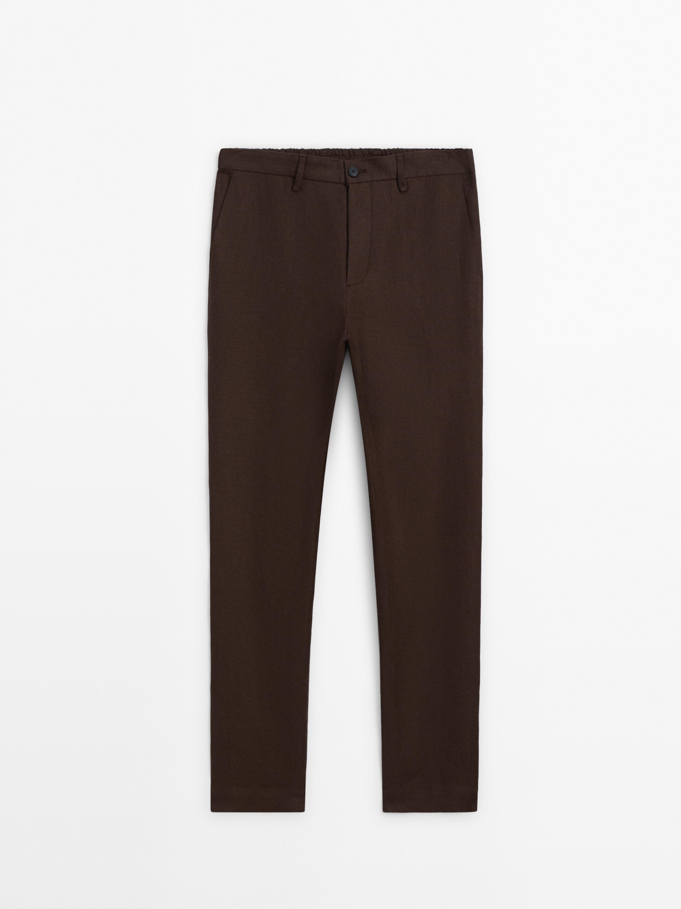 Linen co-ord trousers