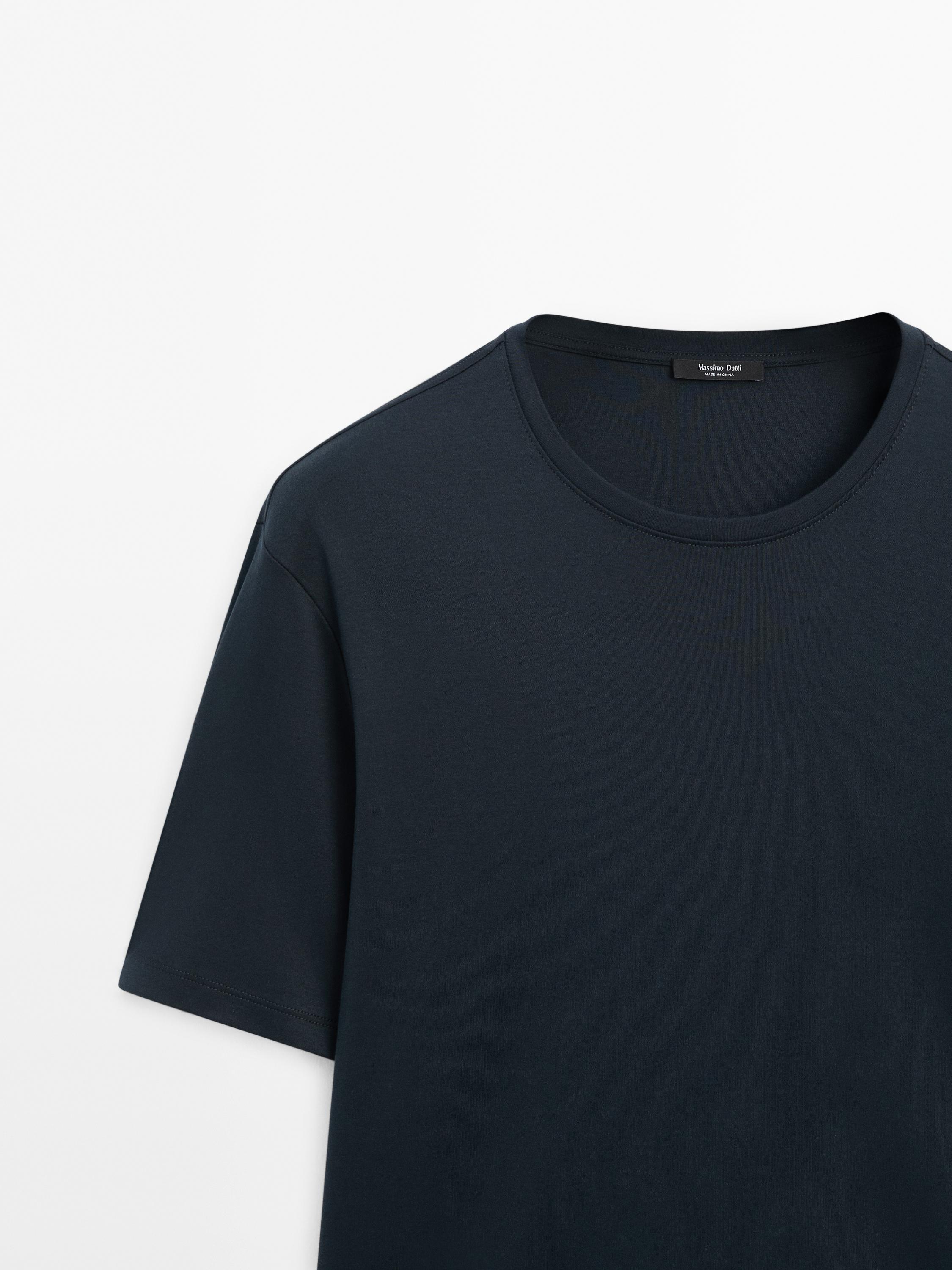 100% mercerised cotton T-shirt
