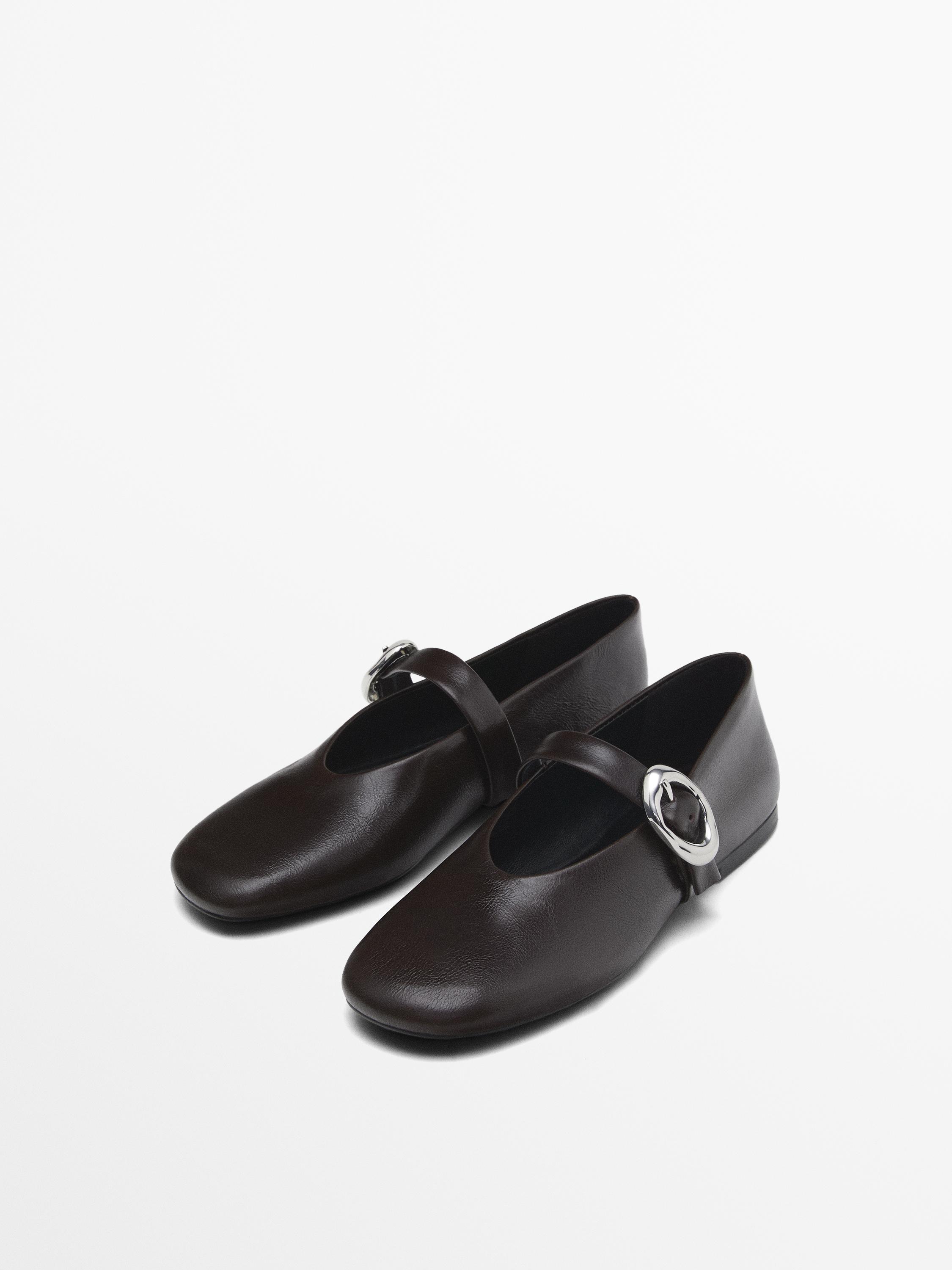 スペイン♪Massimo Dutti★メタルバックル付きバレエフラット 11502550700-o2.jpg?ts=