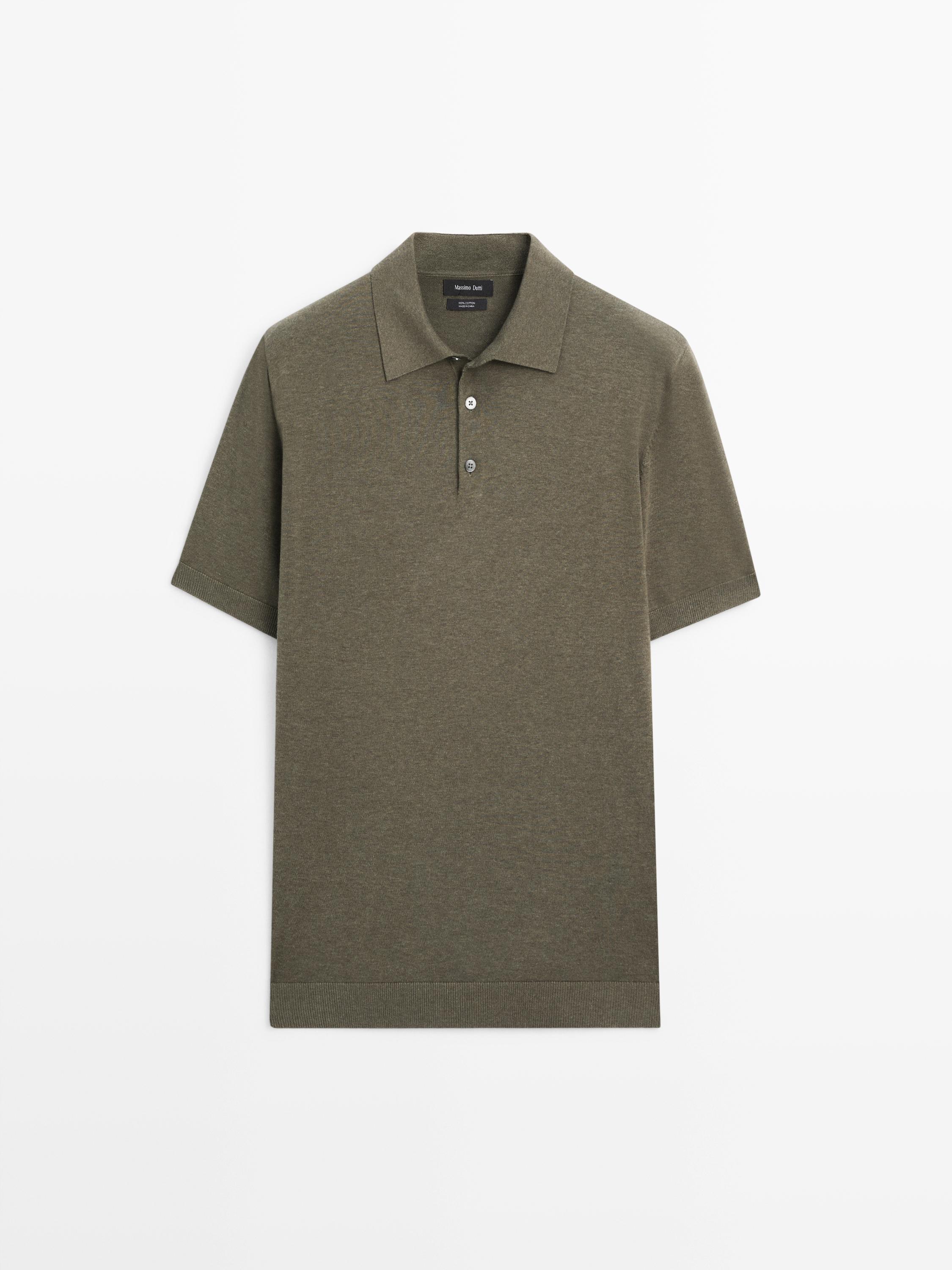 Polo punto algodón