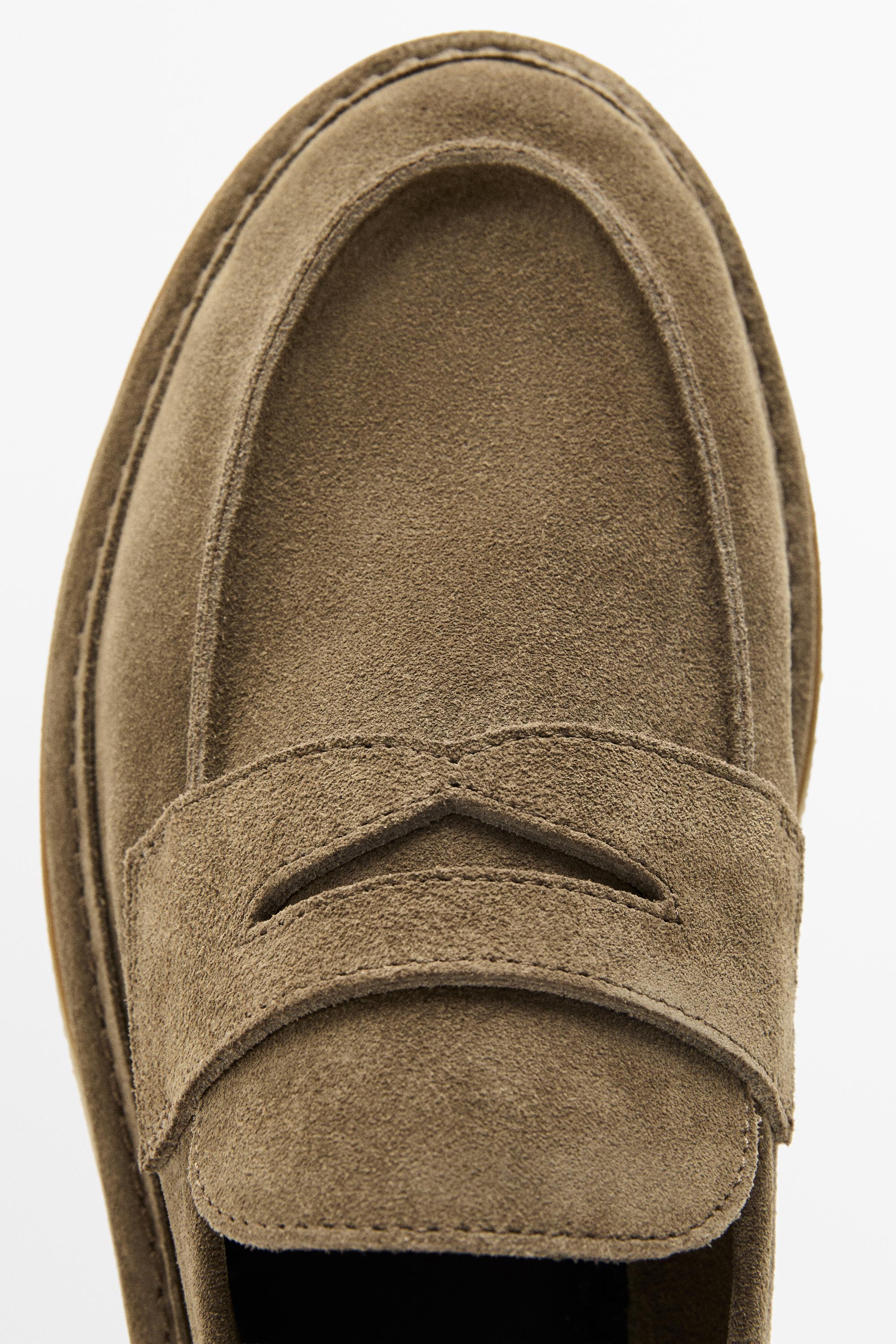 Penny loafers — STONE