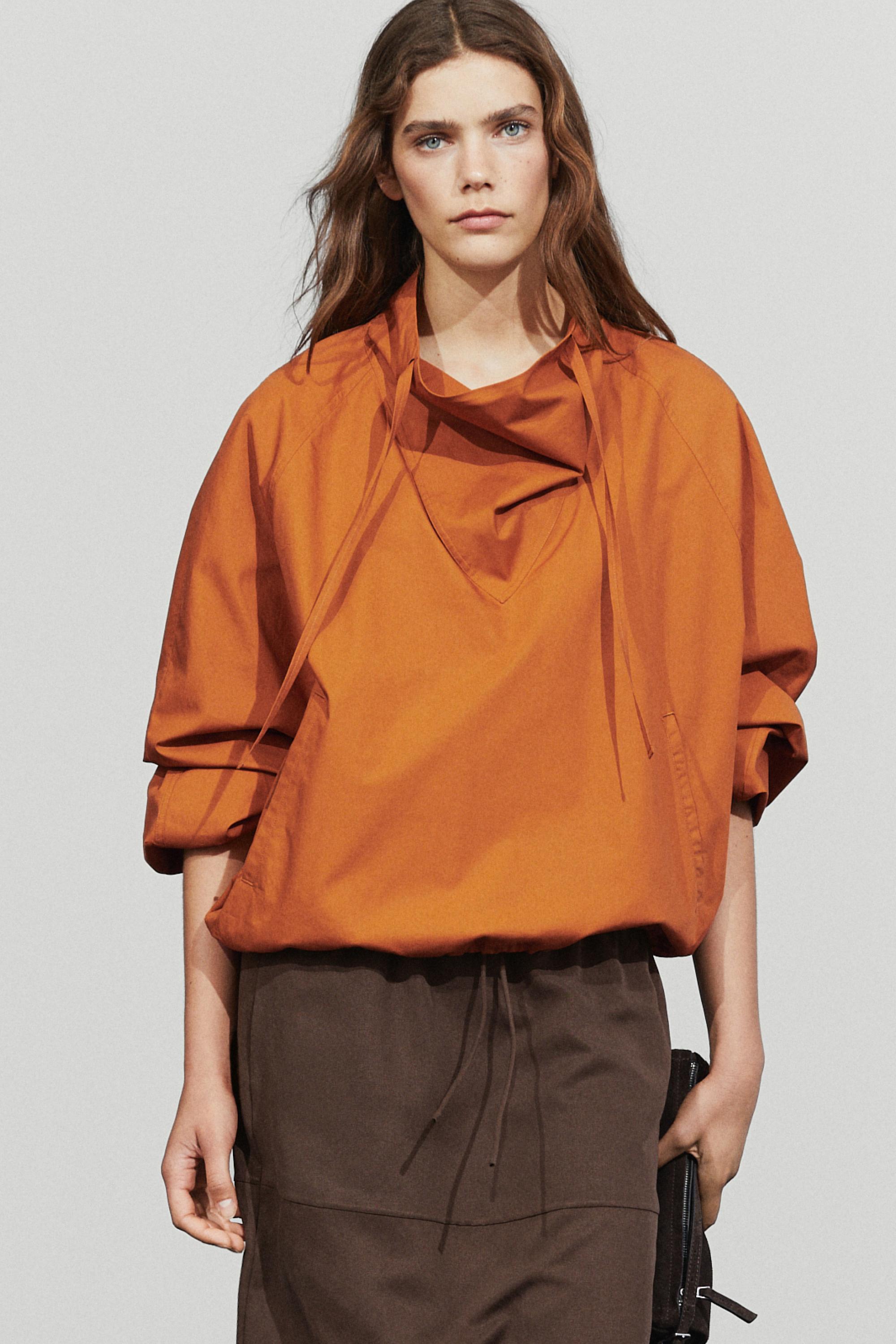 Technical bomber jacket — Orange