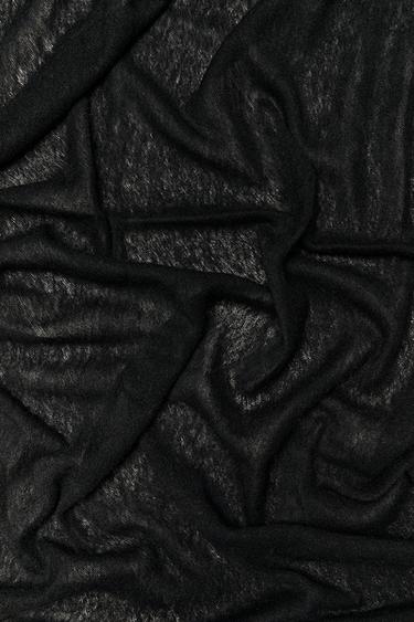 100% Cashmere scarf — BLACK 2