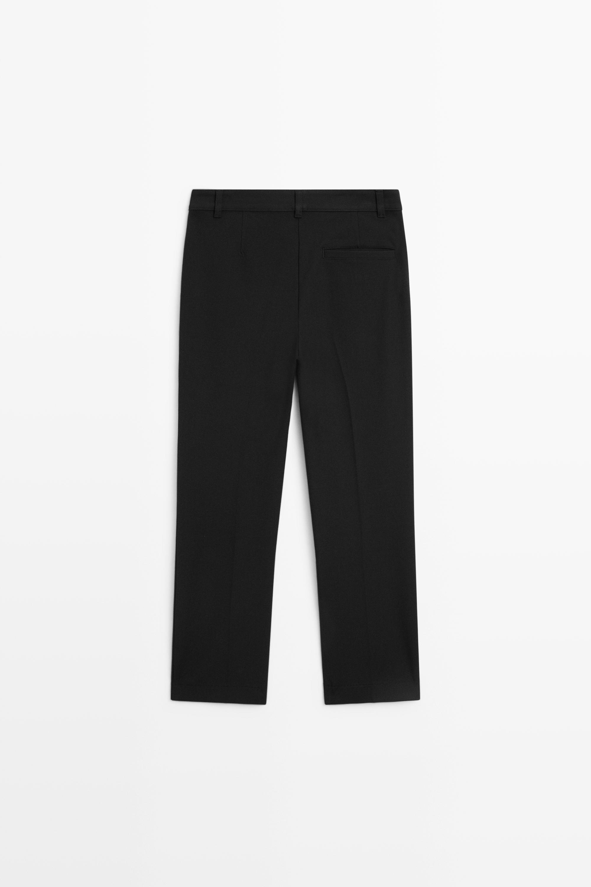 Stretch technical pants — BLACK