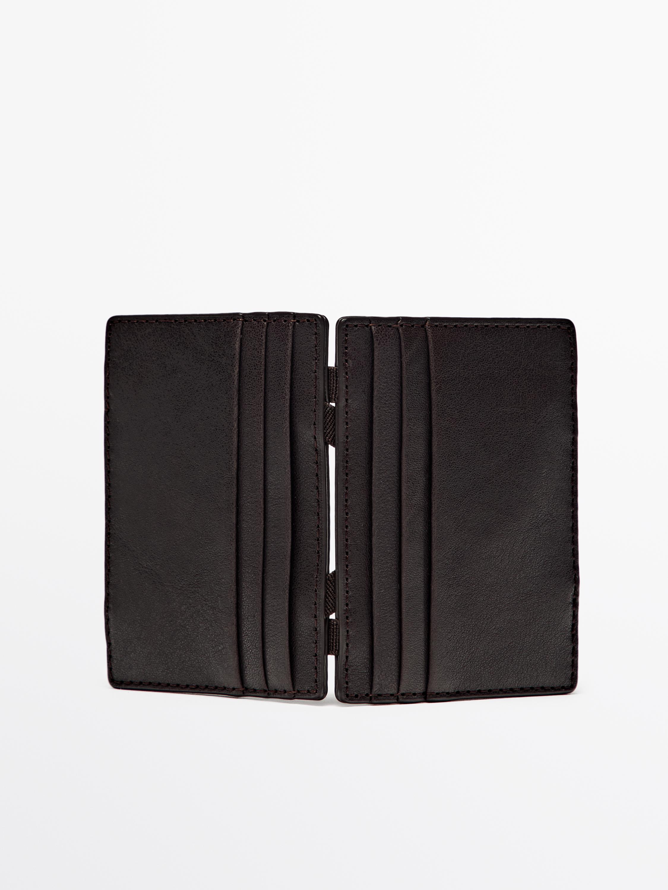 Cartera "magic" piel napa