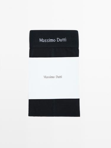 Boxers with logo waistband — NAVY BLUE 5