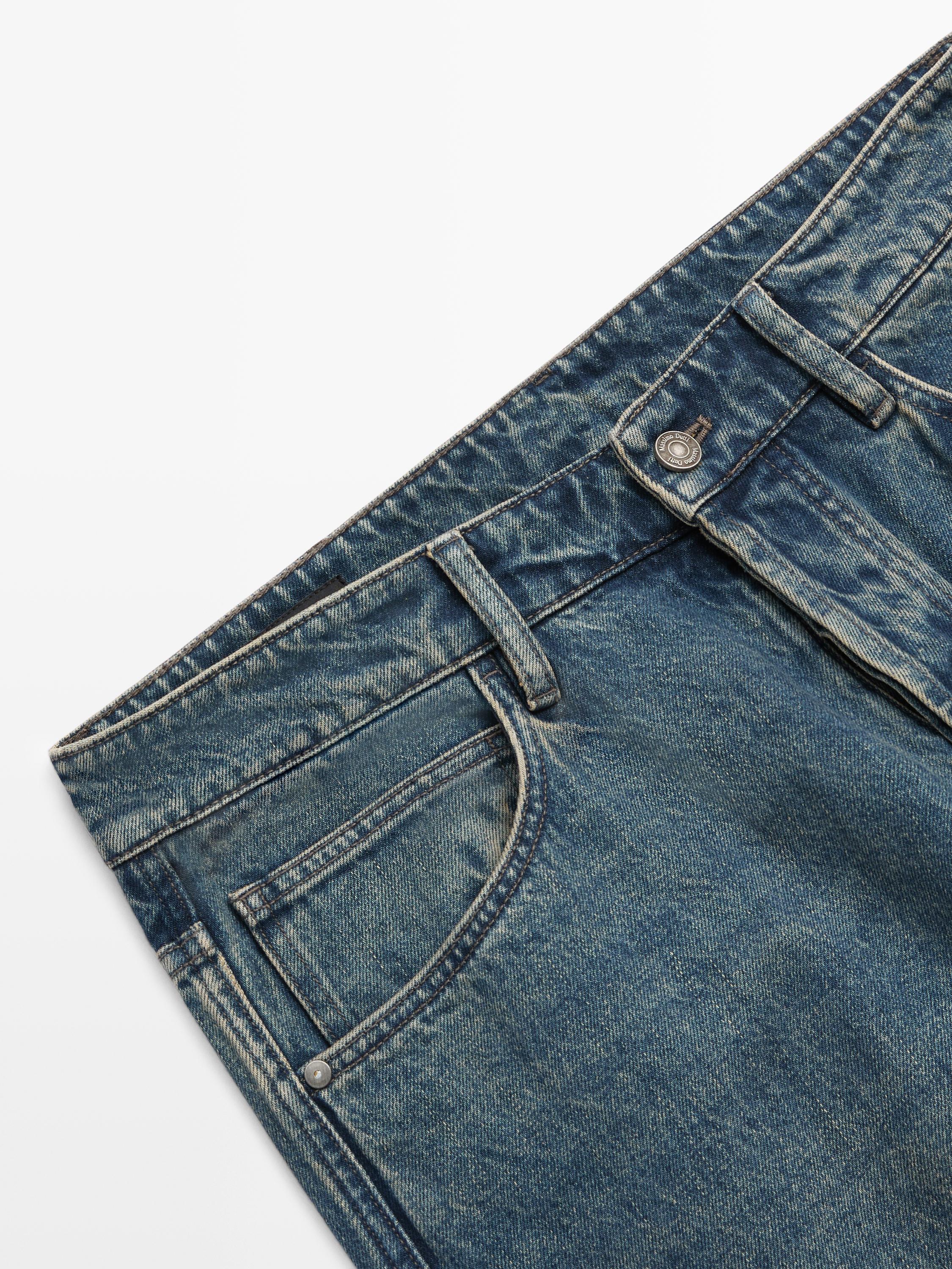 Wide-leg jeans — MEDIUM BLUE