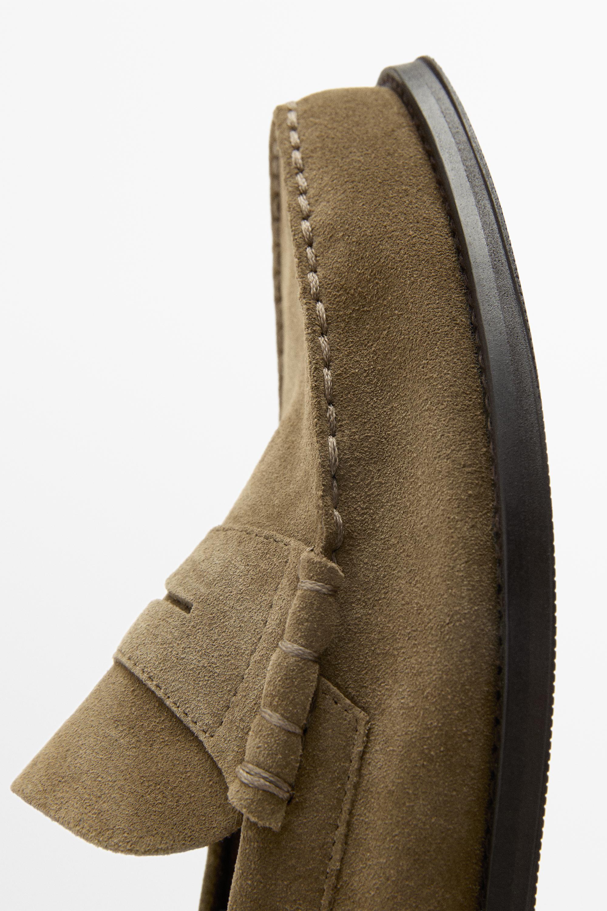 Penny loafers — STONE