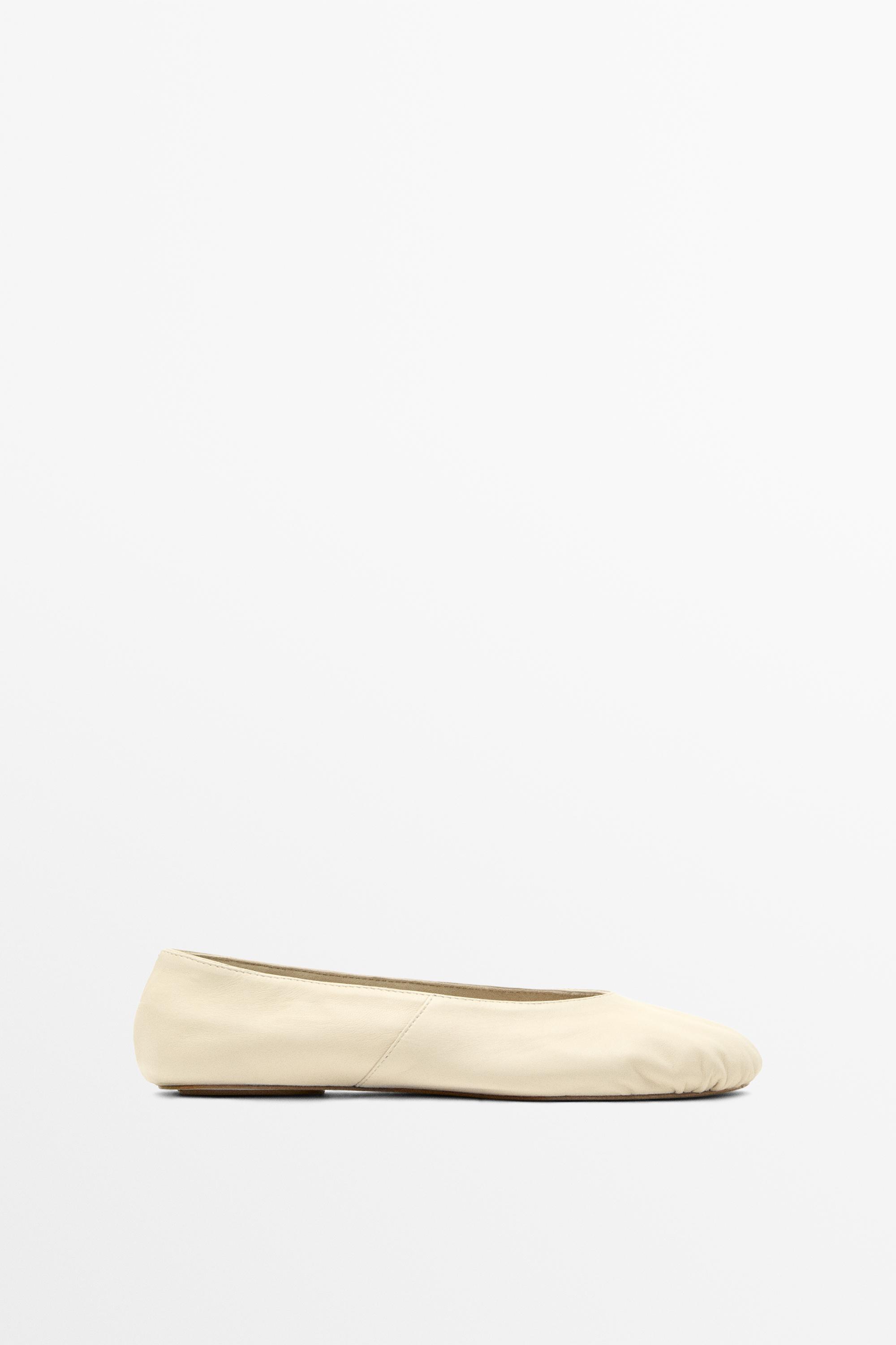 Soft leather ballet flats - Limited Edition — Vanilla