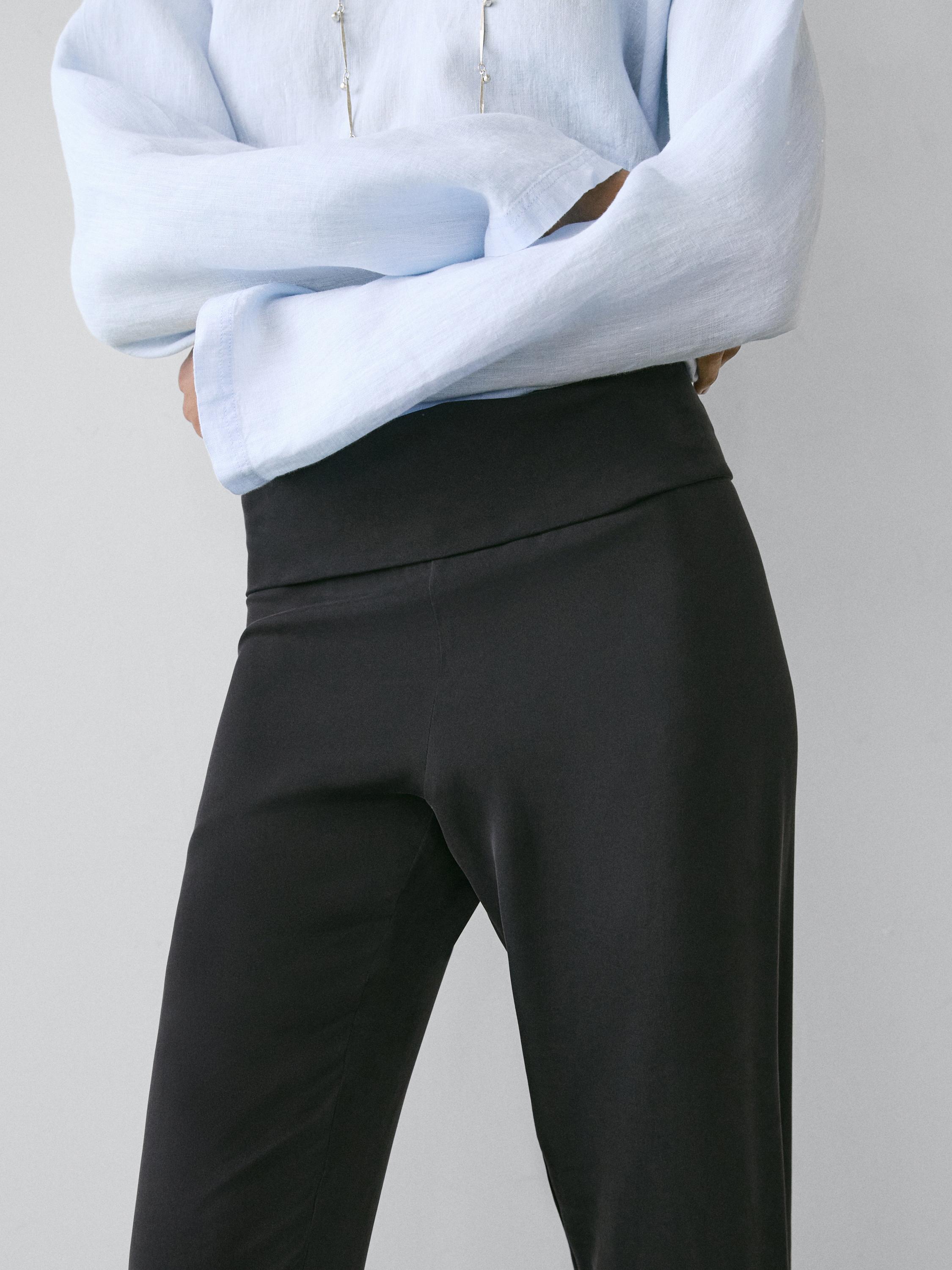 100% linen long sleeve shirt — SKY BLUE