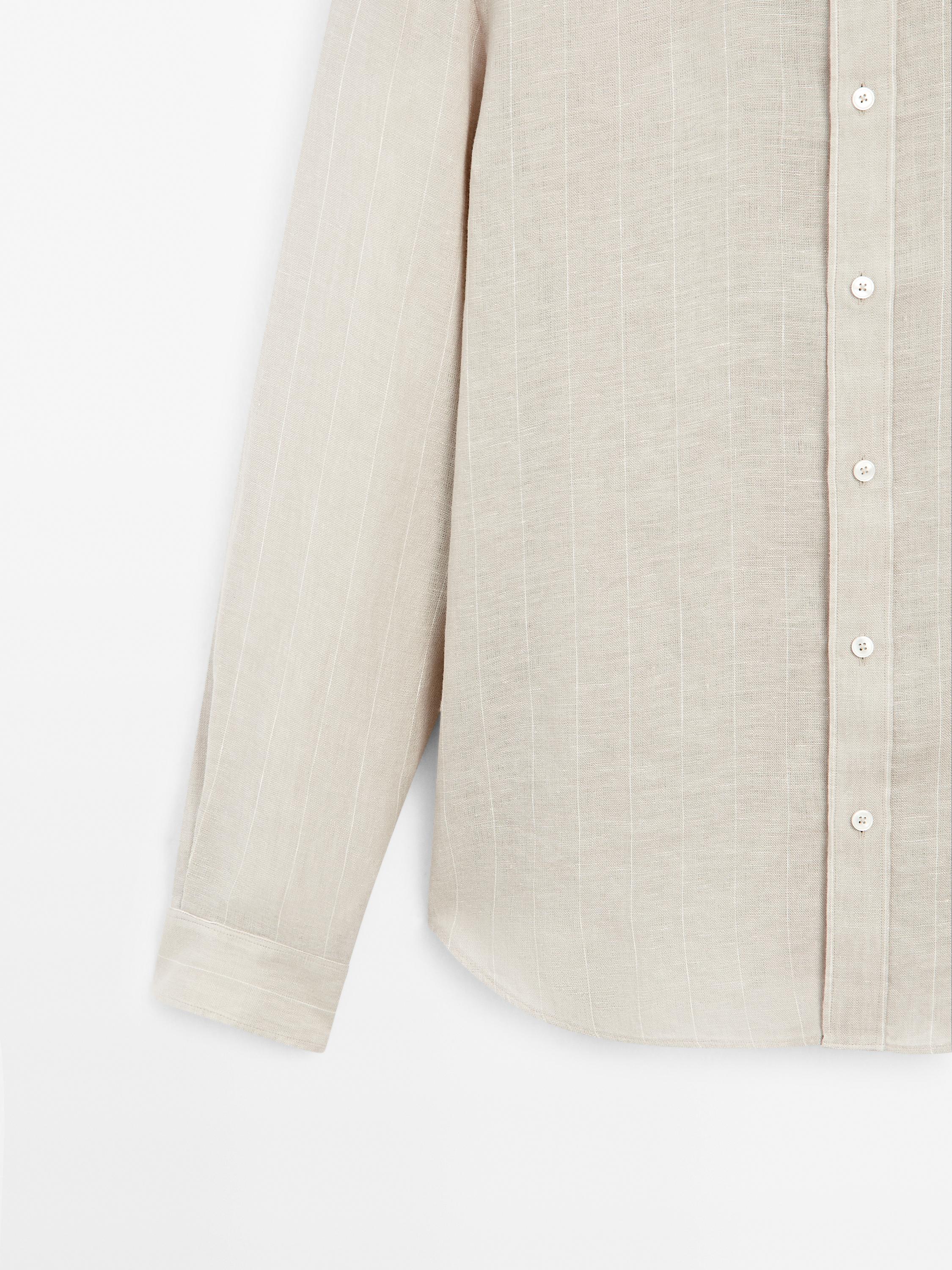 Regular fit striped shirt