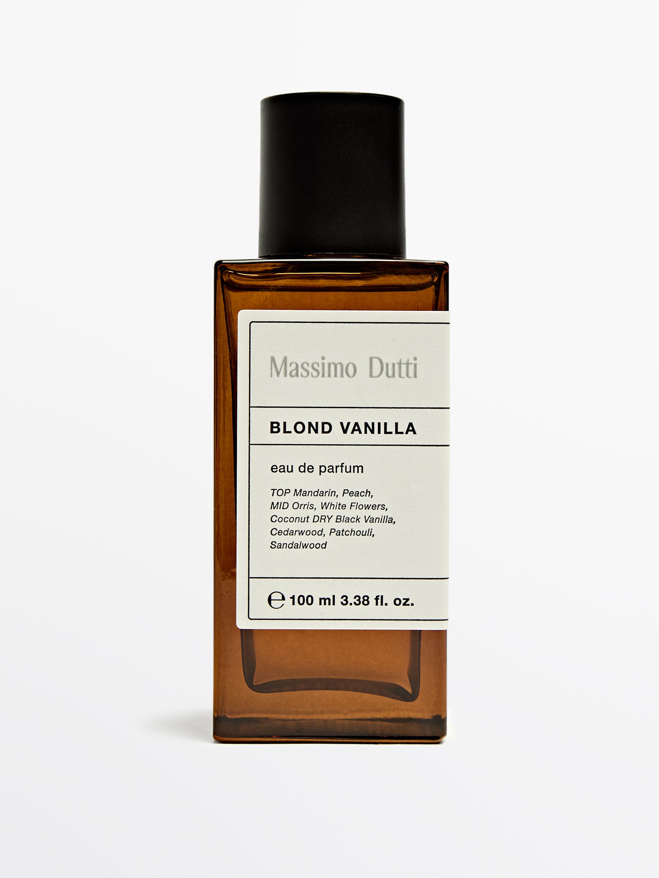(100ML) Blond Vanilla Eau de Parfum · Washed · Perfumes Massimo Dutti