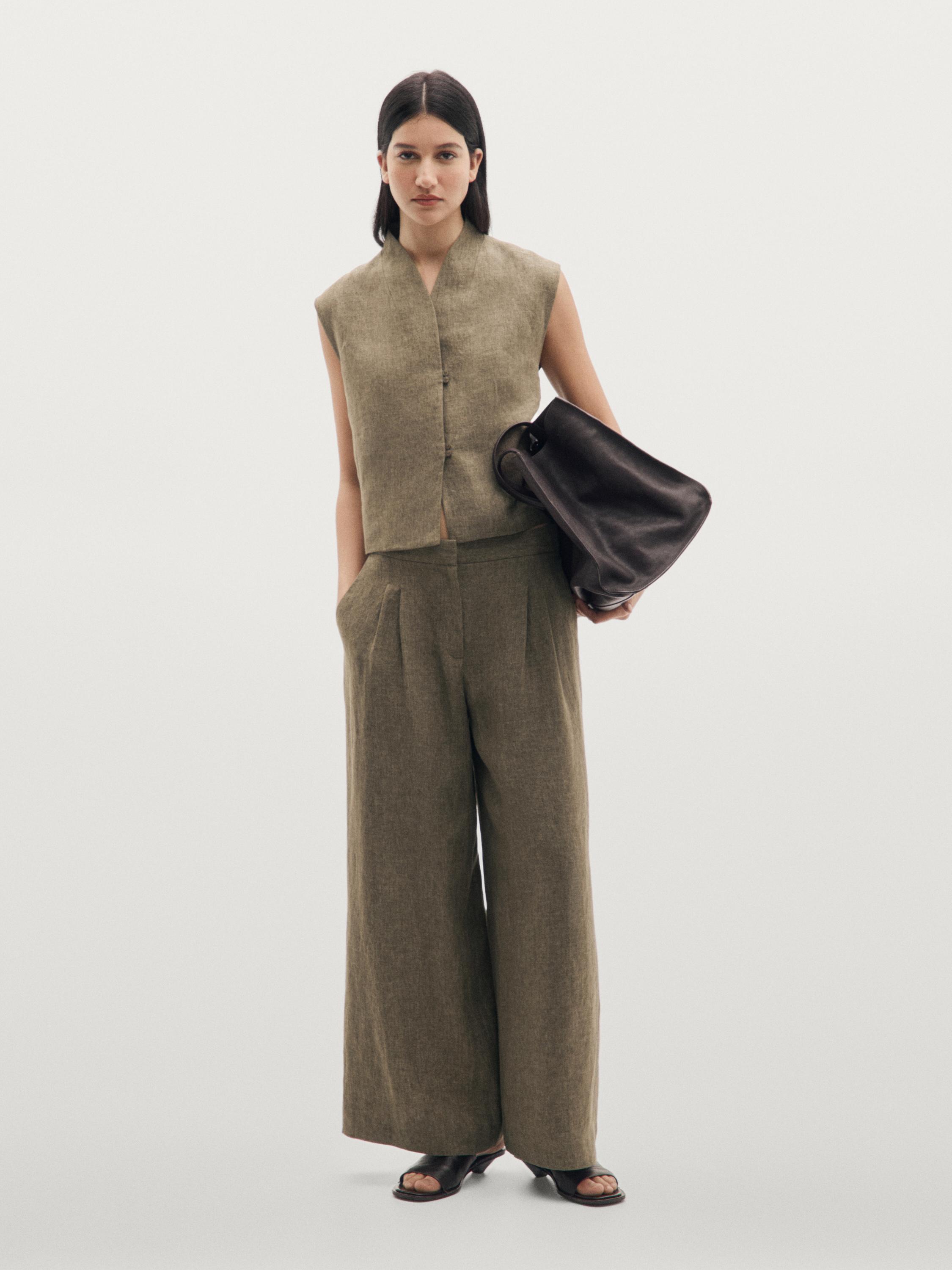 Linen waistcoat