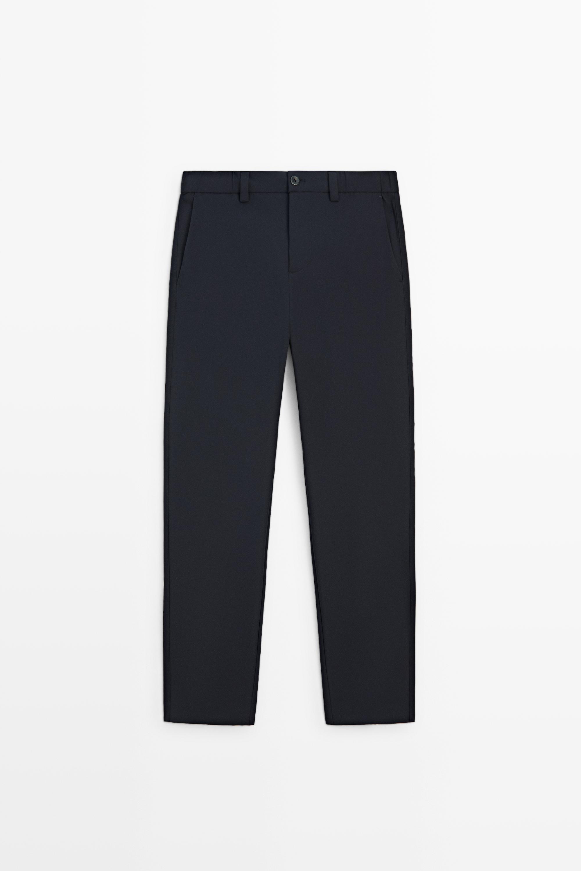Regular-fit technical pants