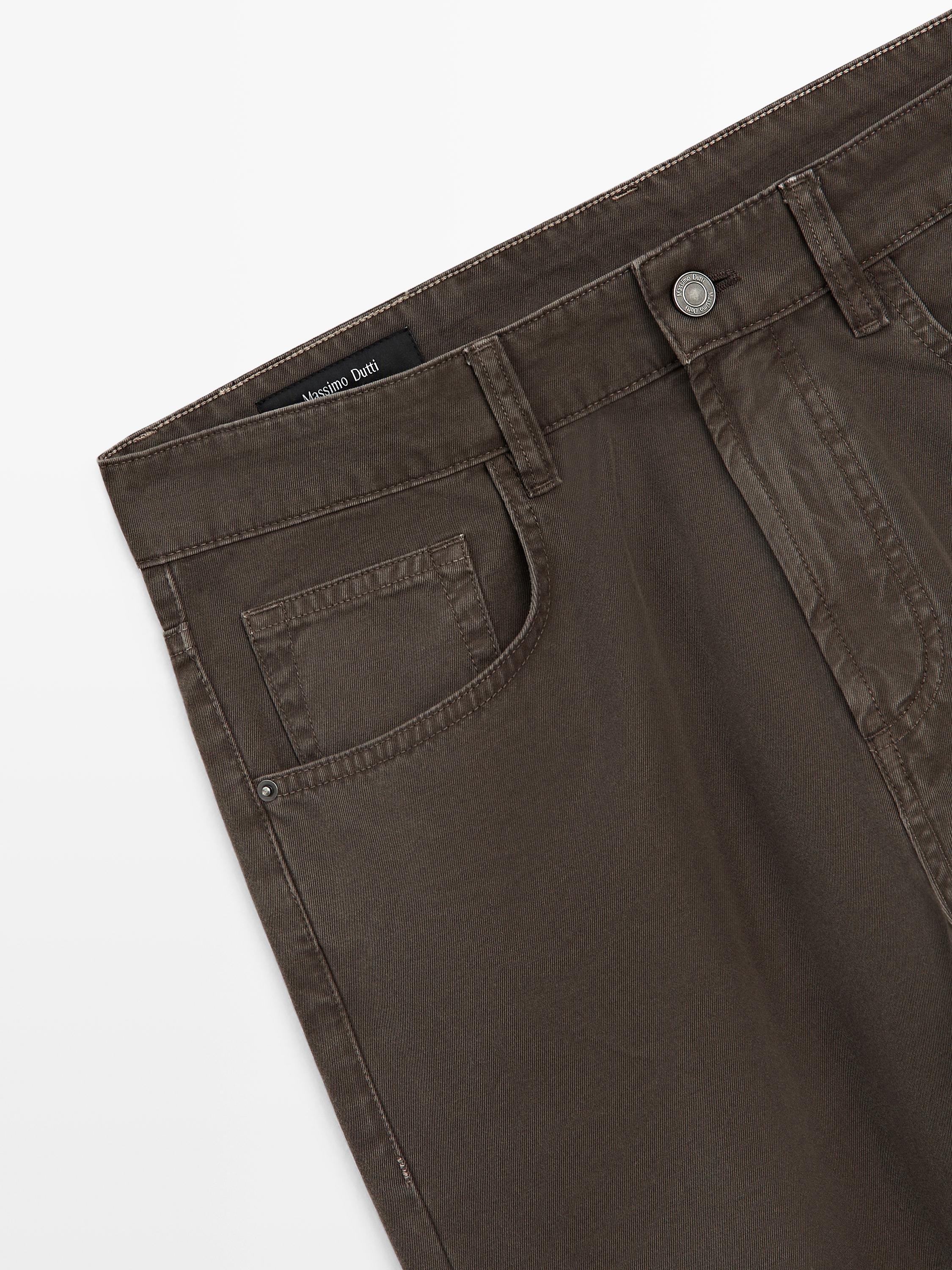 Relaxed-fit jeans — BROWN
