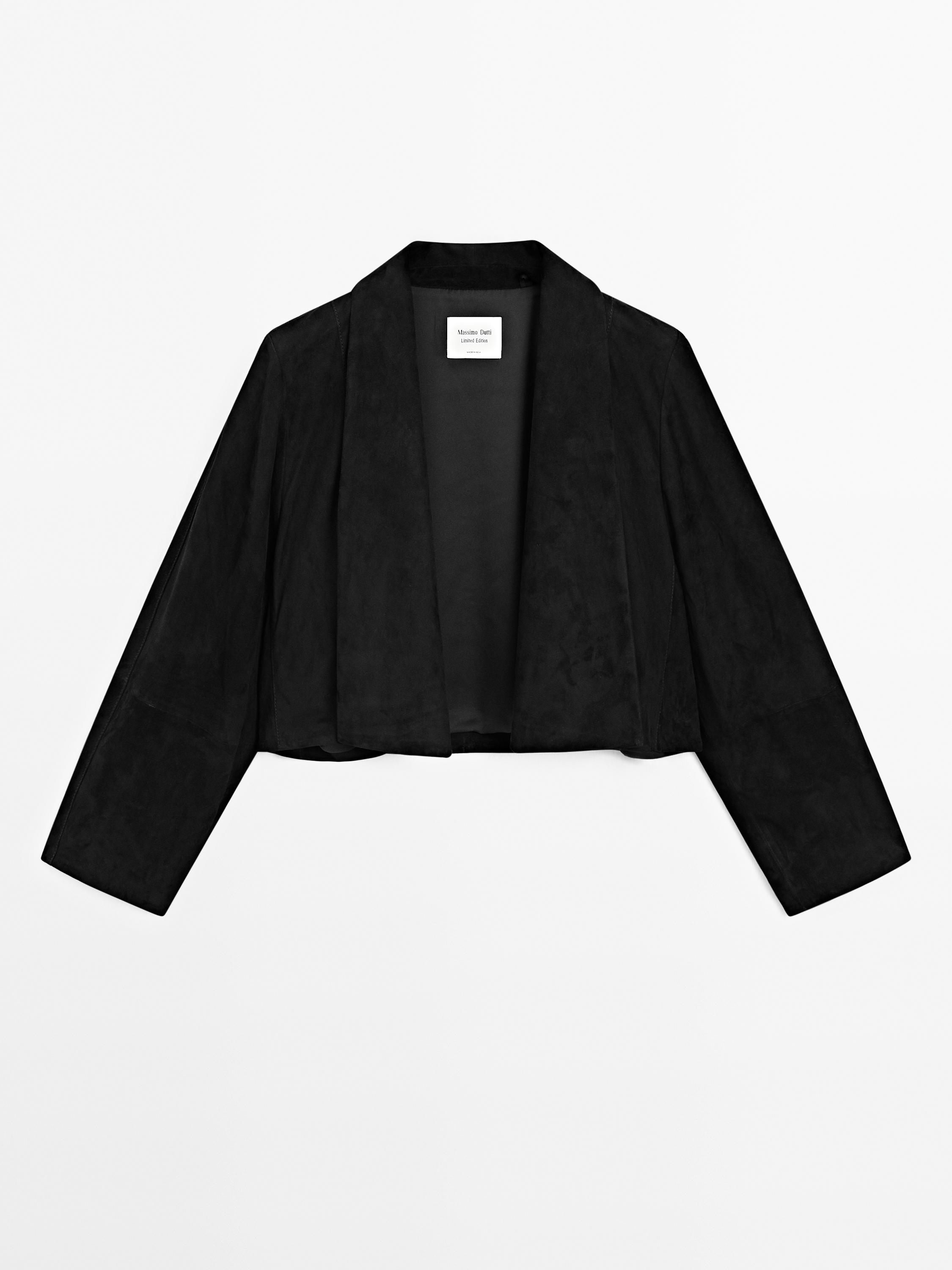 Short suede leather jacket - Limited Edition